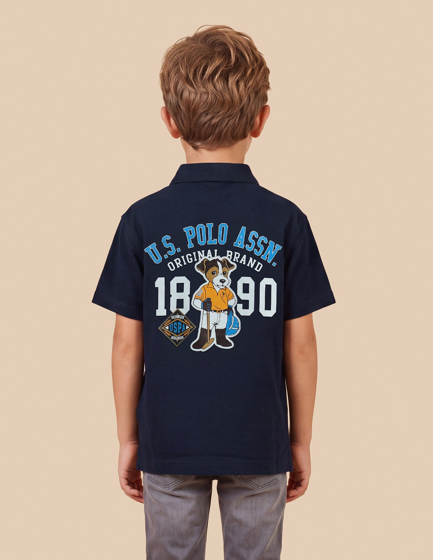 Twill Boxy Fit Shirt Navy - U.S. Polo Assn. India | Large