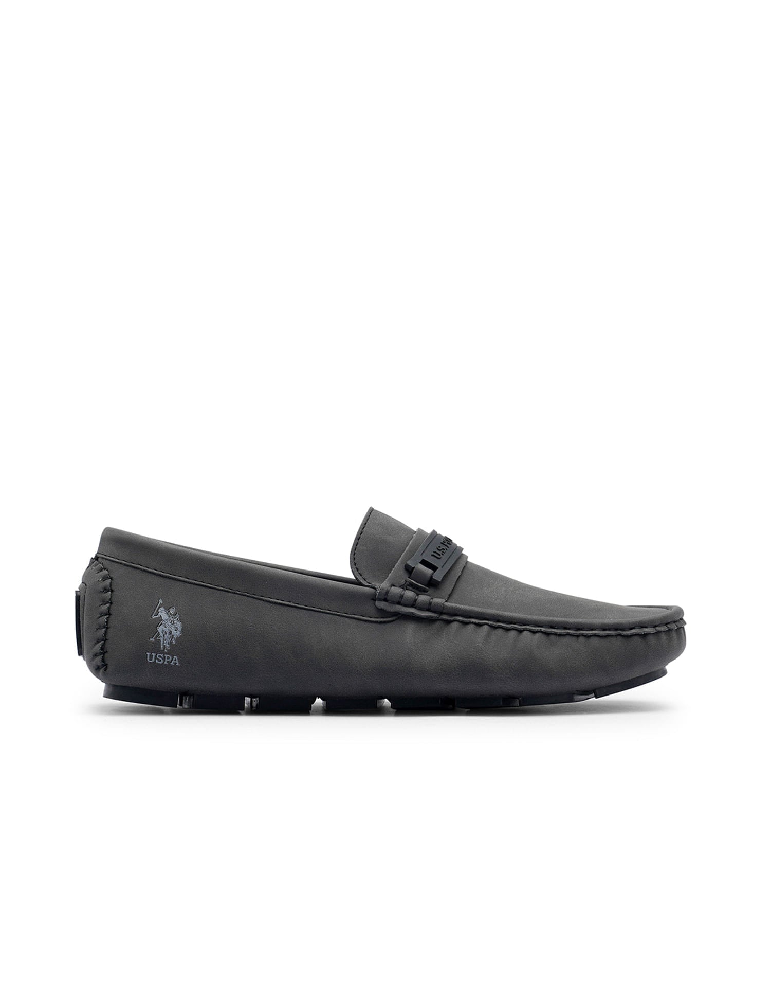 Men Scott 3.0 Slip-On Shoes Black - U.S. Polo Assn. India | Large