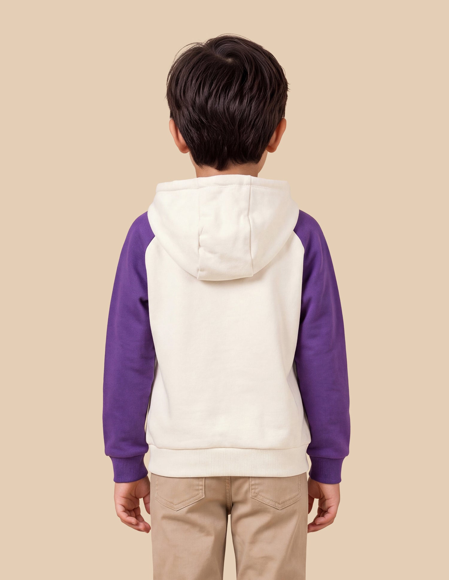 Graphic Brand Printed Regular Fit Sweatshirt Cream - U.S. Polo Assn. India | Large