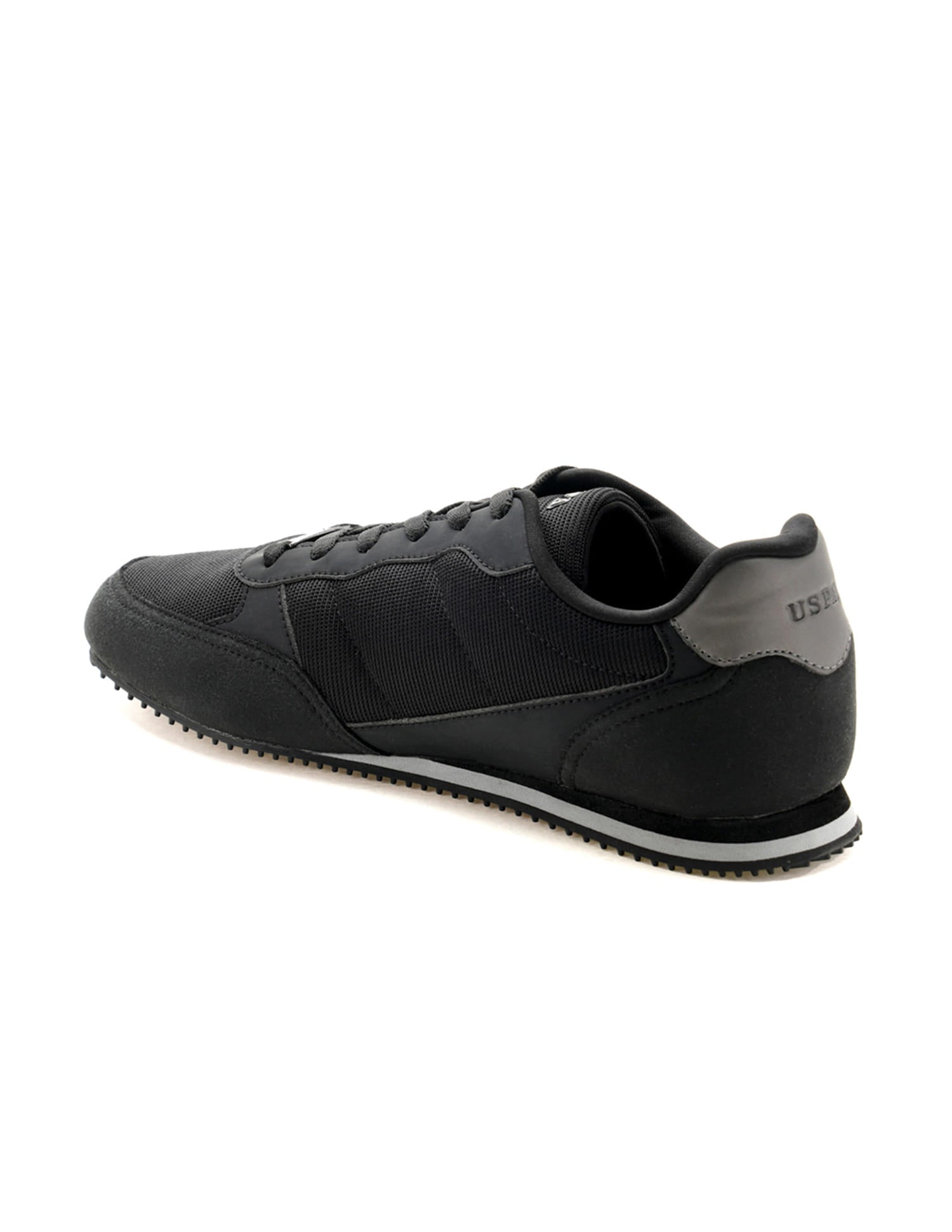 Men Eliza 2.0 Black Work Casuals Lace Up Shoes Black - U.S. Polo Assn. India | Large