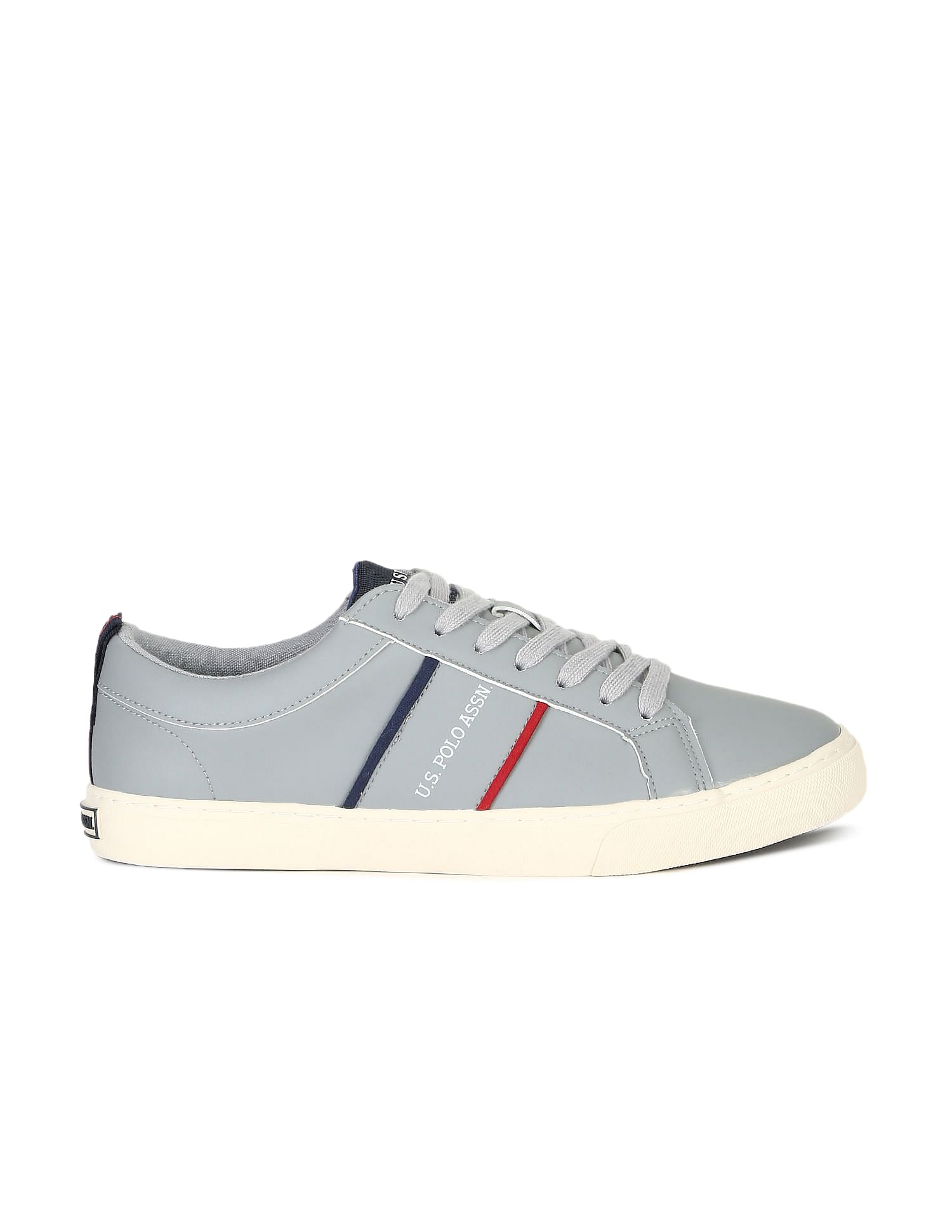 Logo Kenridge 2.0 Lace Up Sneakers Grey - U.S. POLO ASSN. | Large