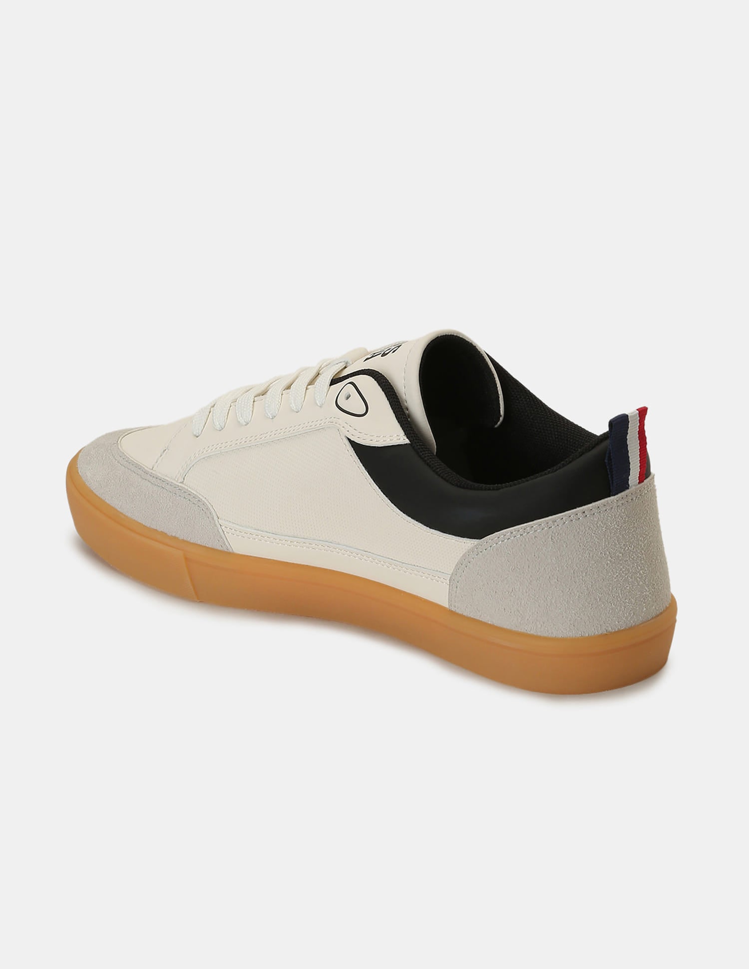 Men Colour Blocked Lucian Sneakers White - U.S. Polo Assn. India | Large