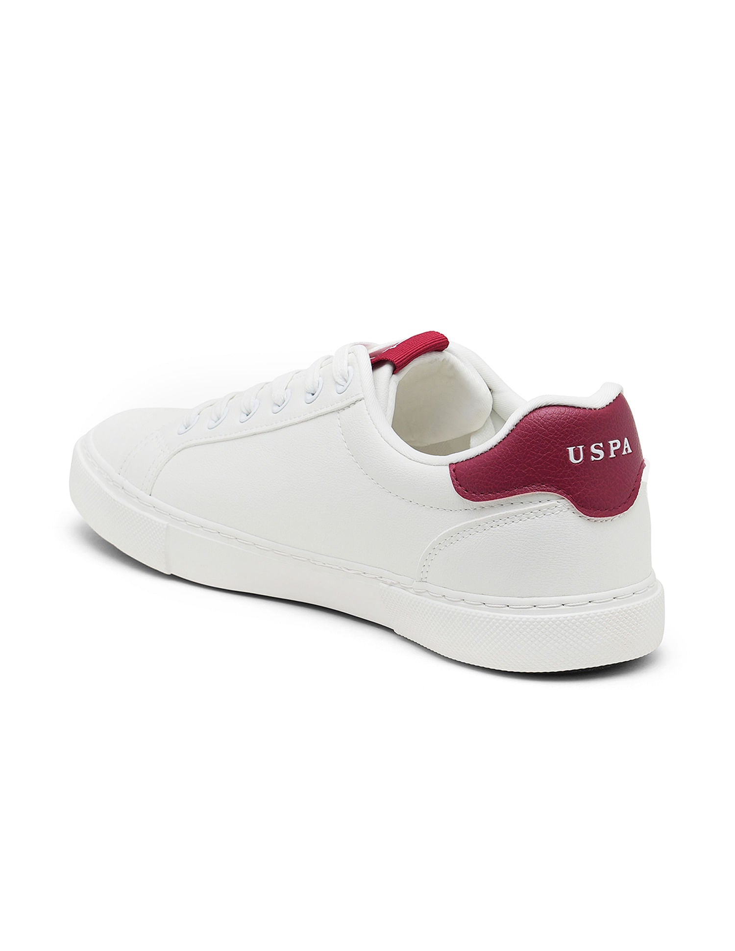 Men Striped Santos 4.0 Sneakers Off White - U.S. POLO ASSN. | Large