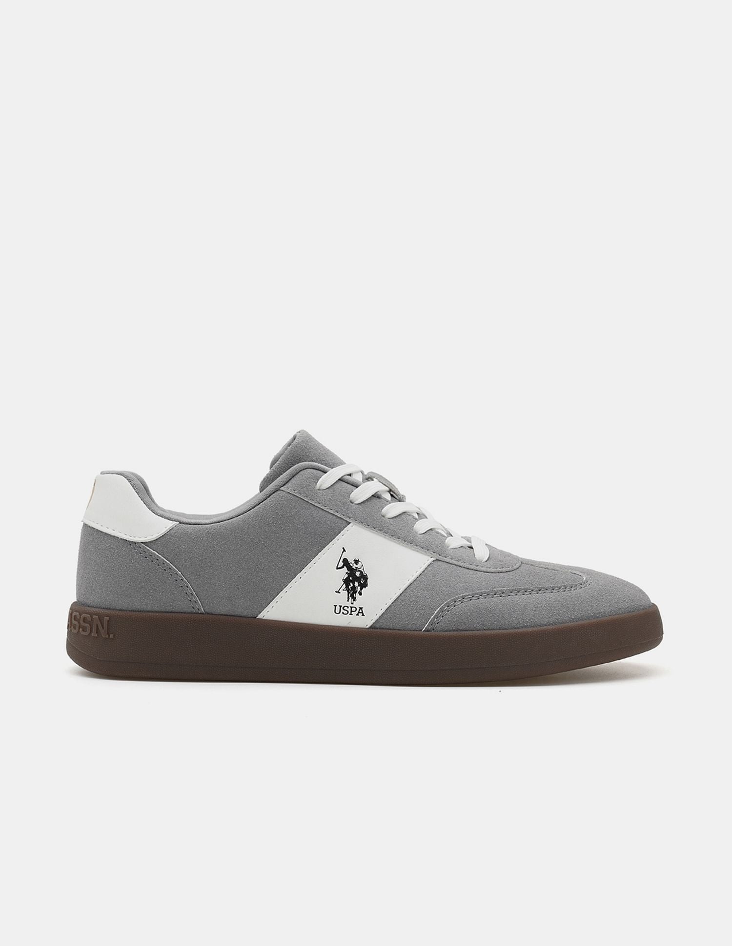 Men Skylar Colour Blocked Sneakers Grey - U.S. POLO ASSN. | Large