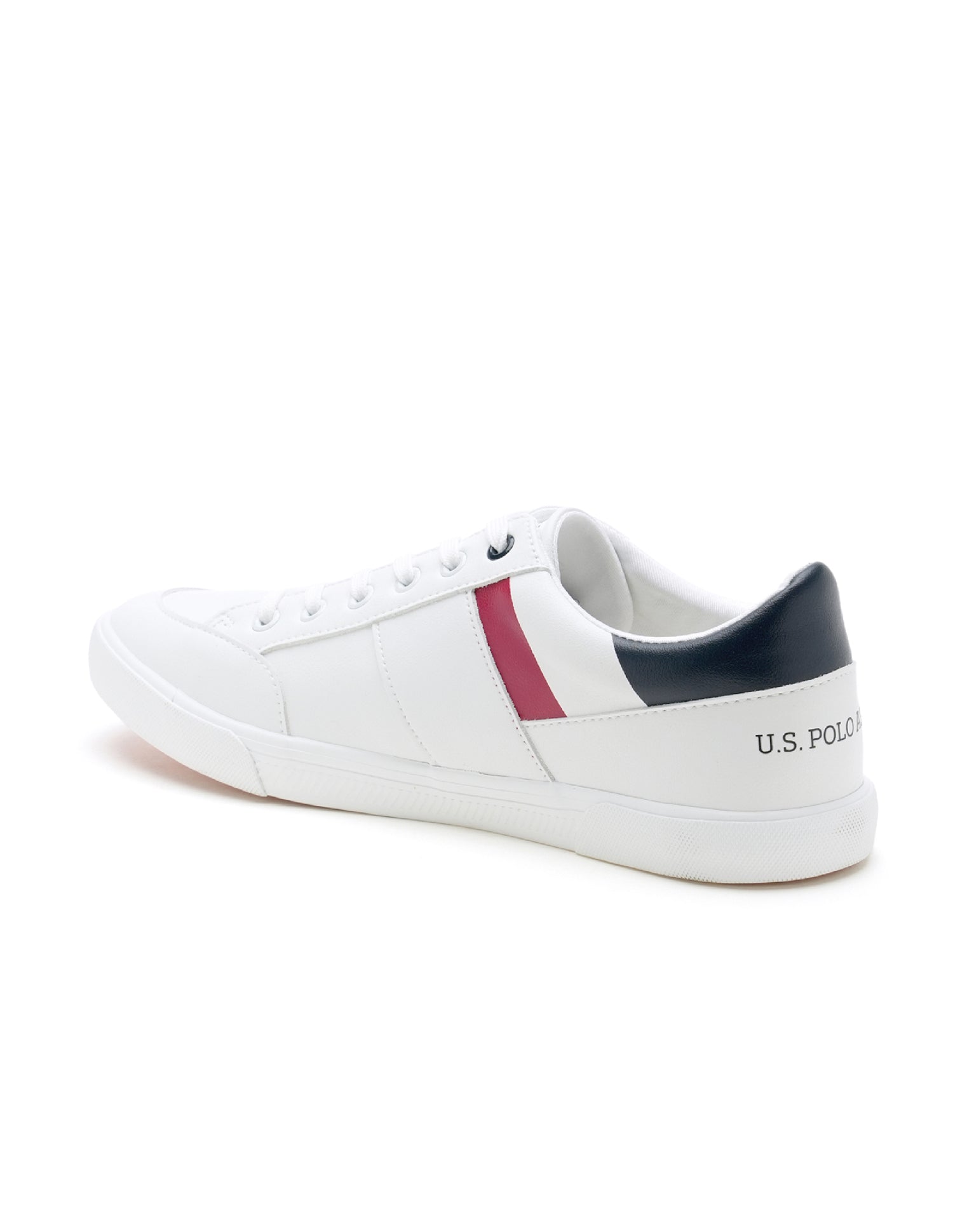 Men Lace-Ups Round Toe Narlin 3.0 Sneakers White - U.S. Polo Assn. India | Large