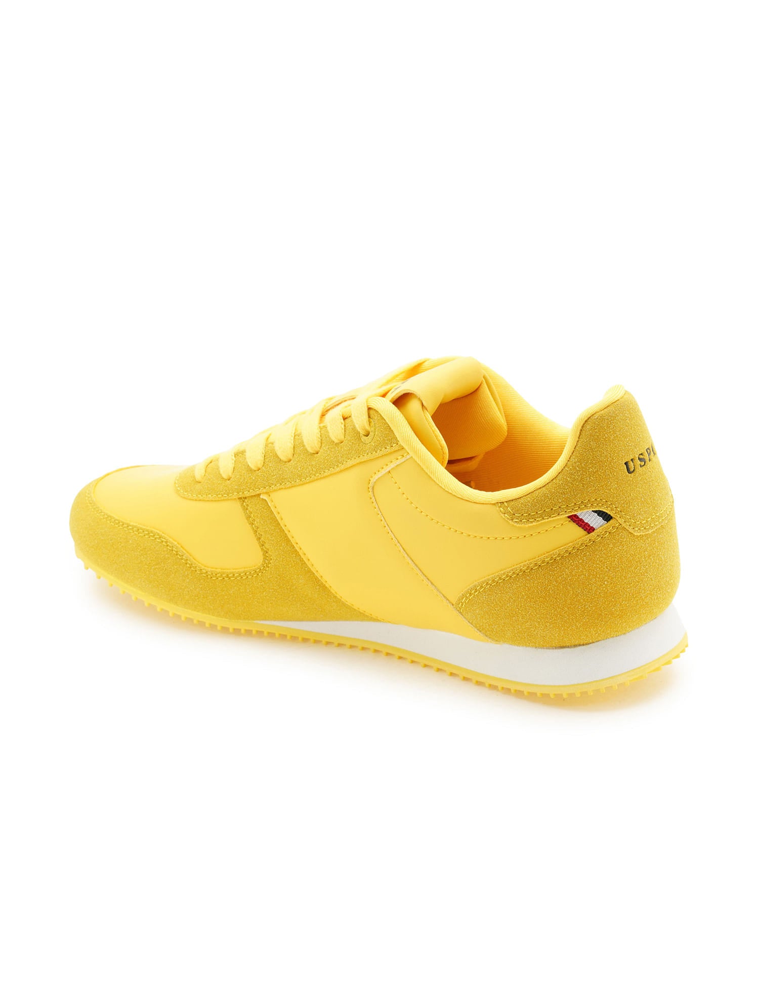 Men Sorrento Yellow Retro Sneakers Yellow - U.S. Polo Assn. India | Large