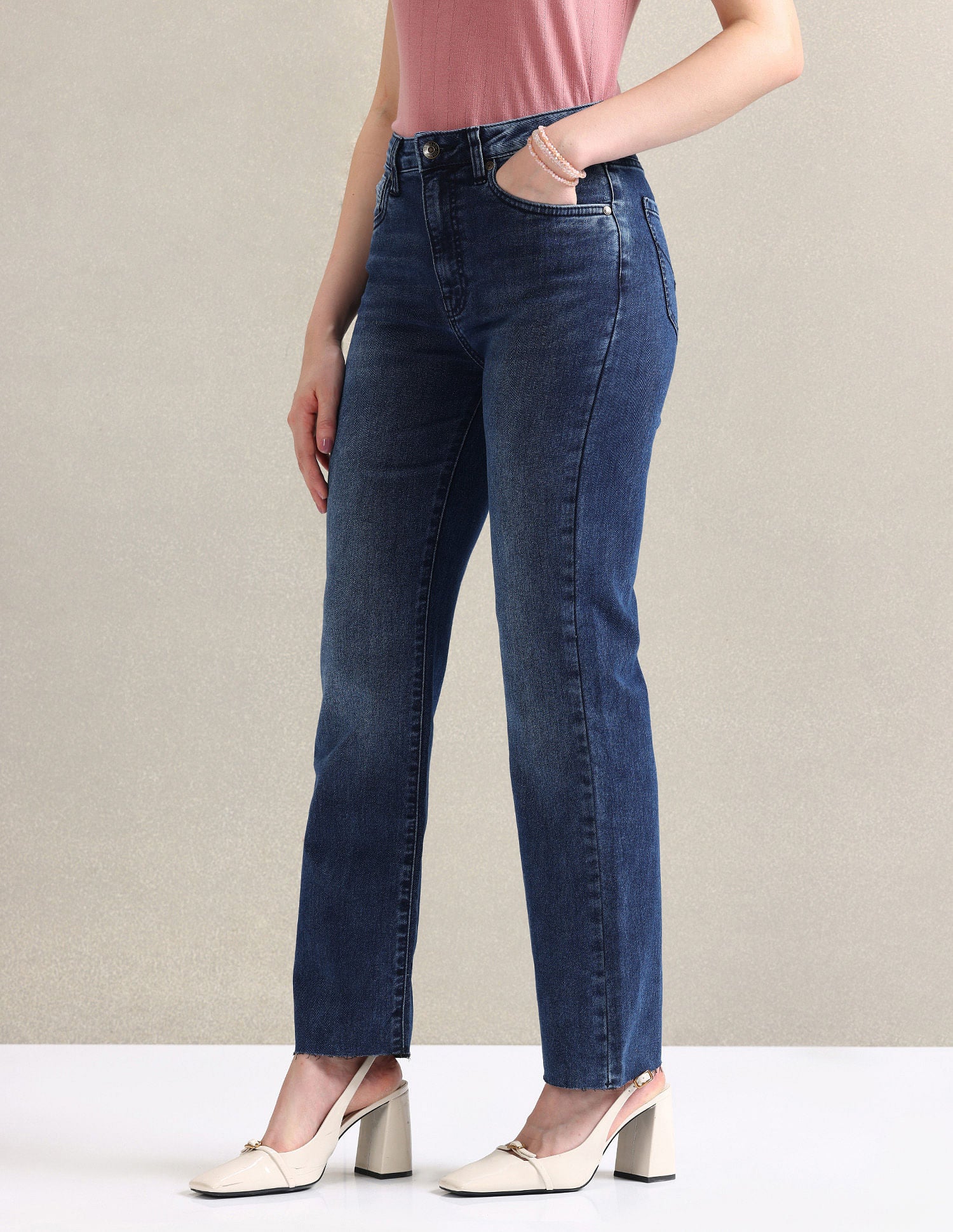 Straight Fit Blue Jeans Blue - U.S. POLO ASSN. | Large