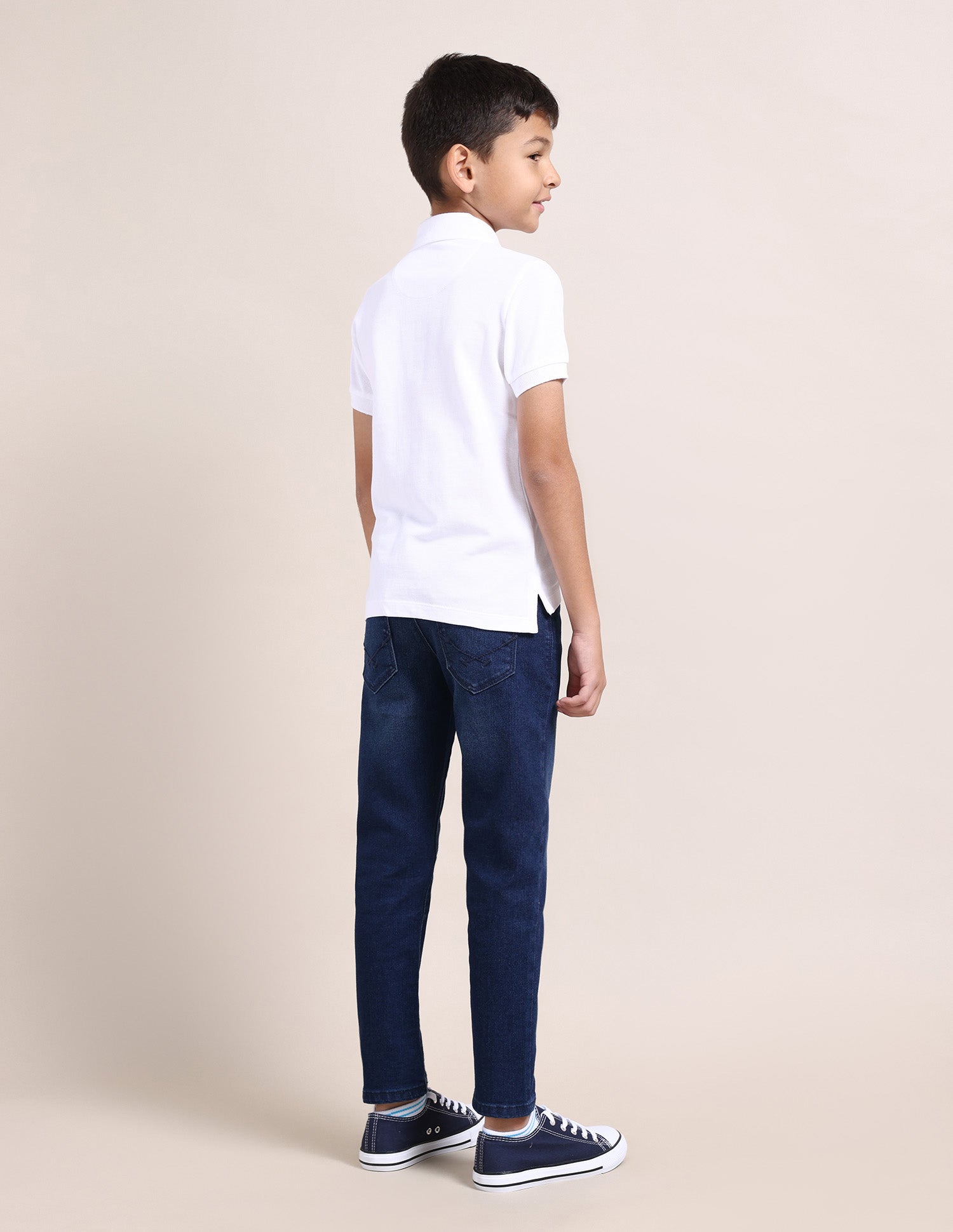 Boys Regular Fit Polo Shirt White - U.S. POLO ASSN. | Large