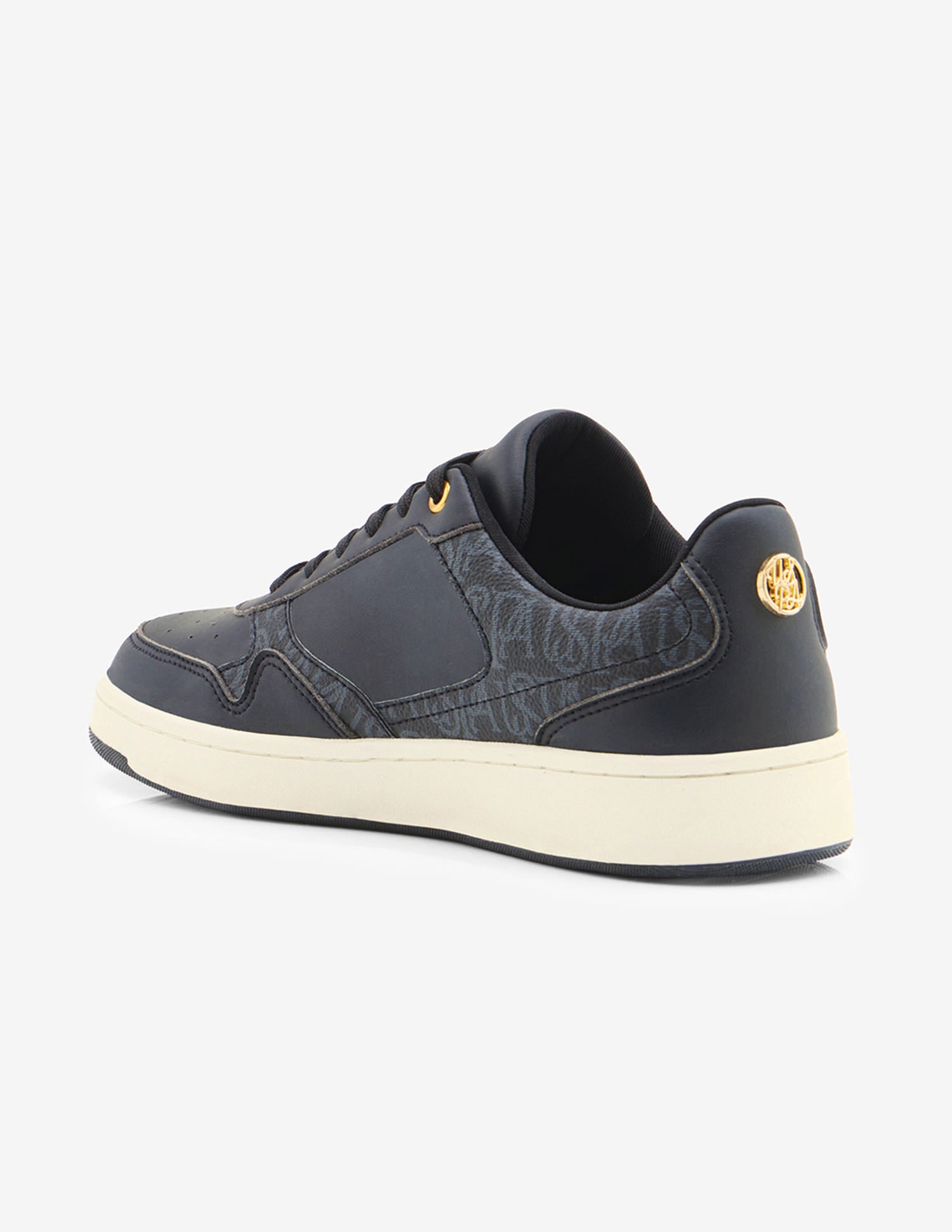 Ira Monogram Printed Sneakers Black - U.S. Polo Assn. India | Large