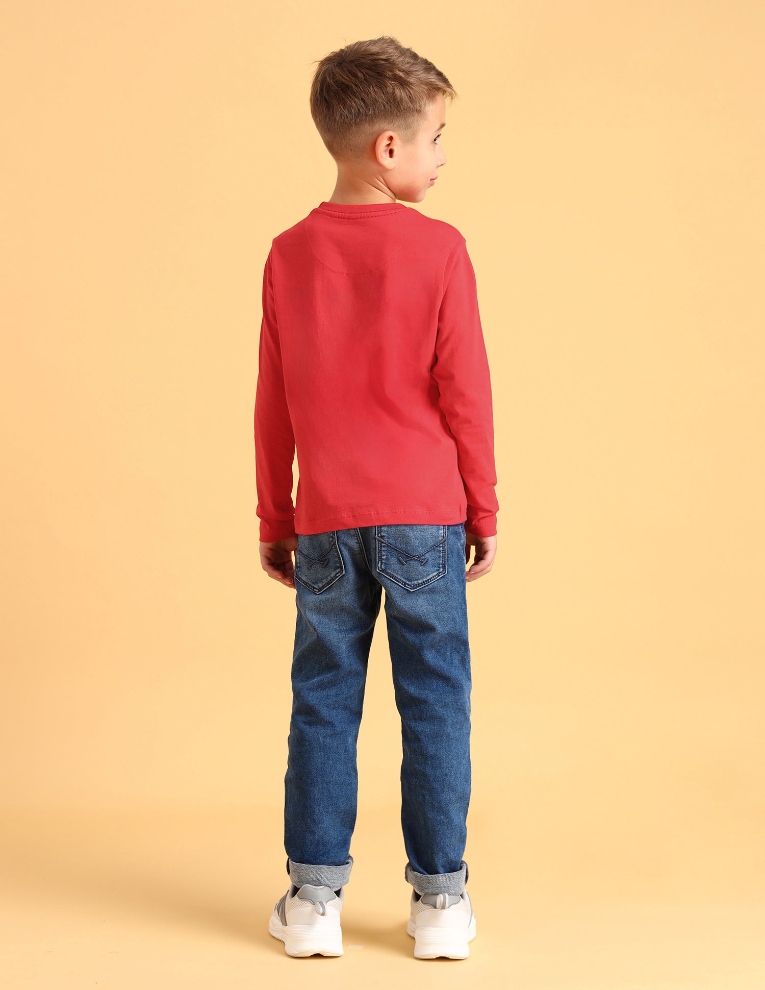 Boys Brand Printed T-Shirt Maroon - U.S. POLO ASSN. | Large