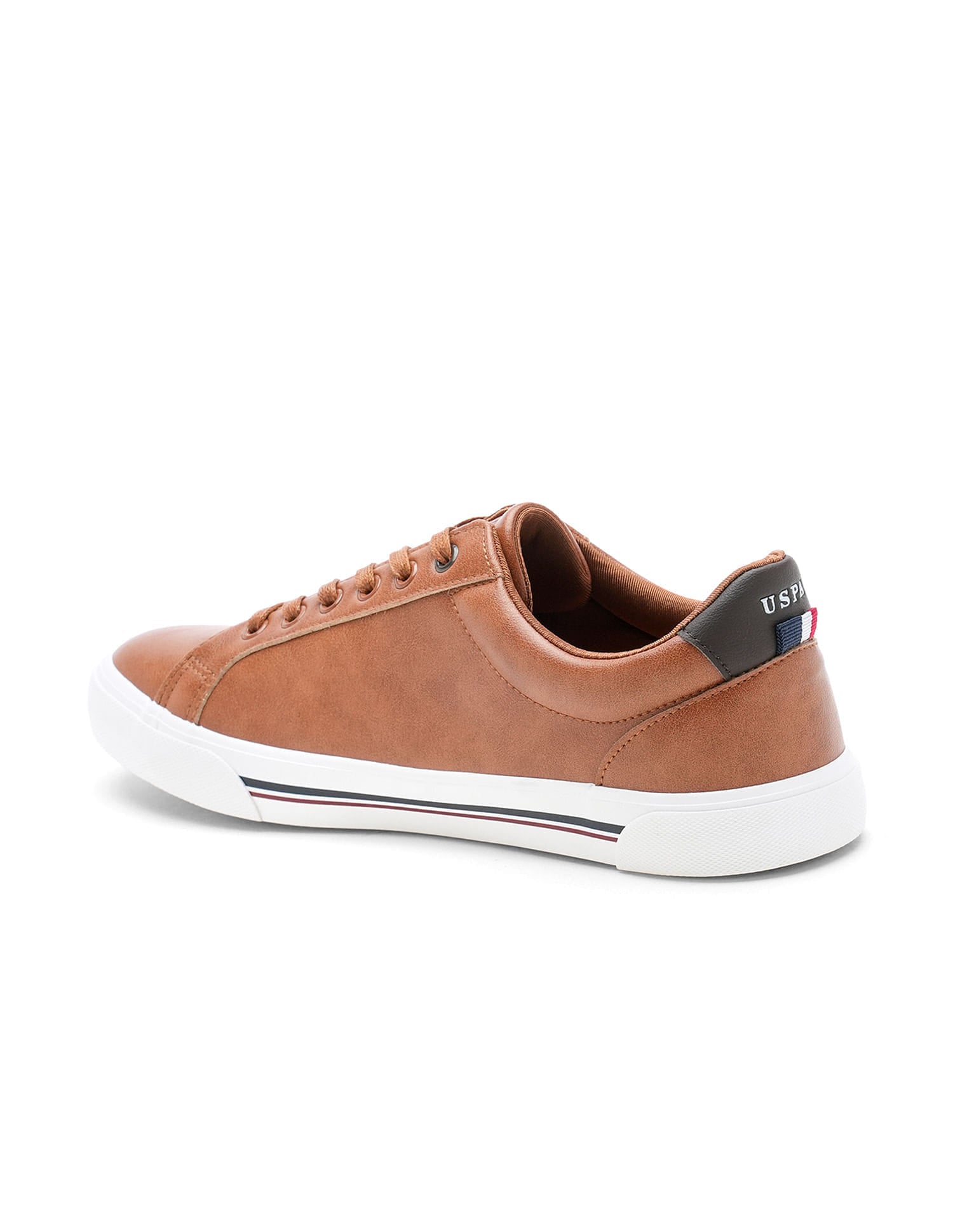 Men Solid Padry 4.0 Sneakers Tan - U.S. Polo Assn. India | Large