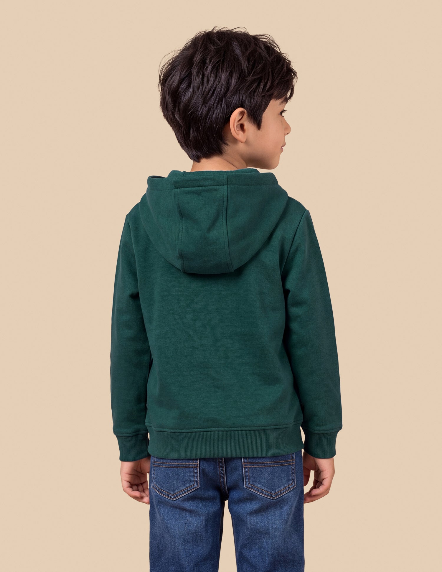 Brand Printed Regular Fit Sweatshirt Dark Green - U.S. Polo Assn. India | Large