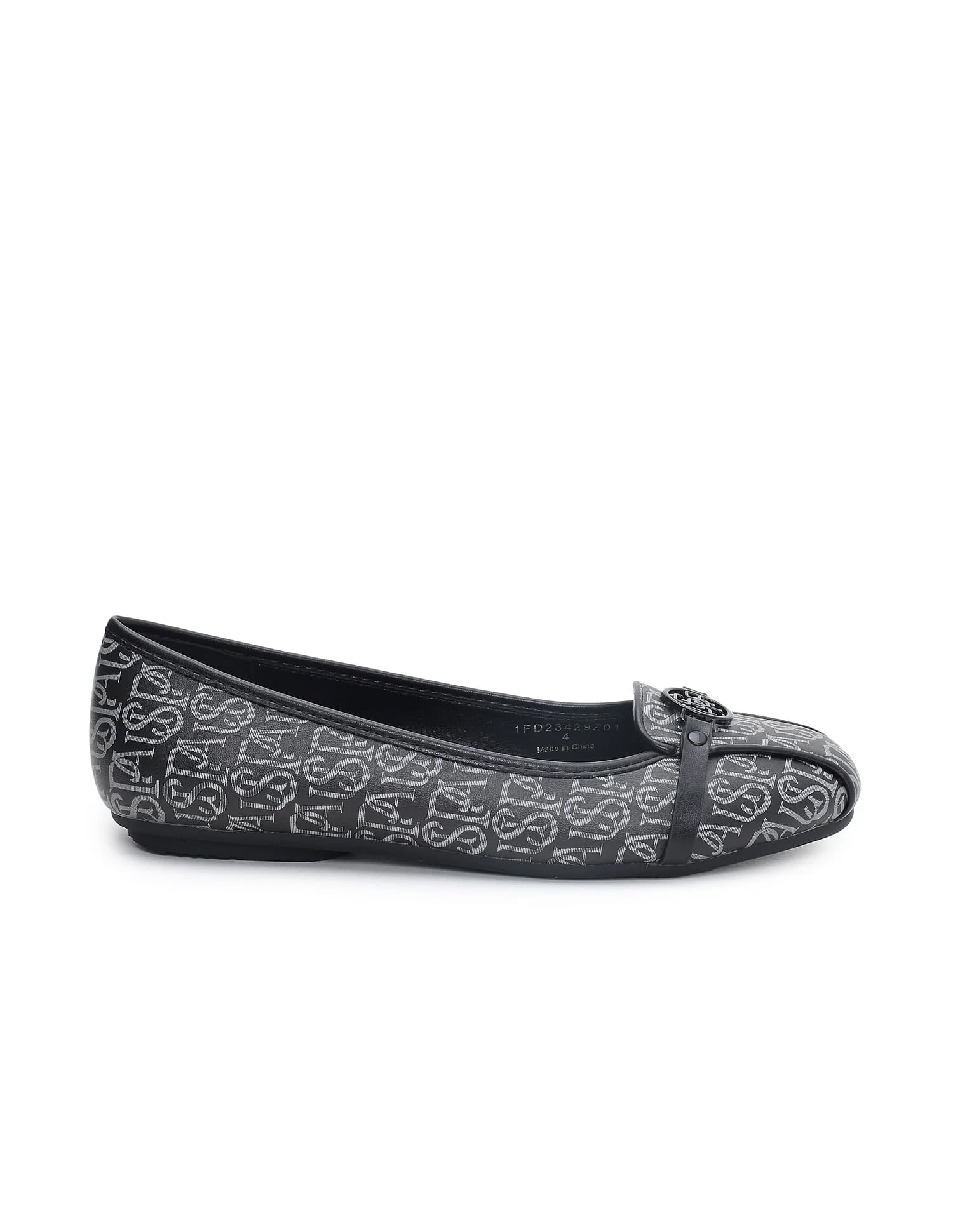 Brand Print Alina 2.0 Ballerinas Black - U.S. Polo Assn. India | Large