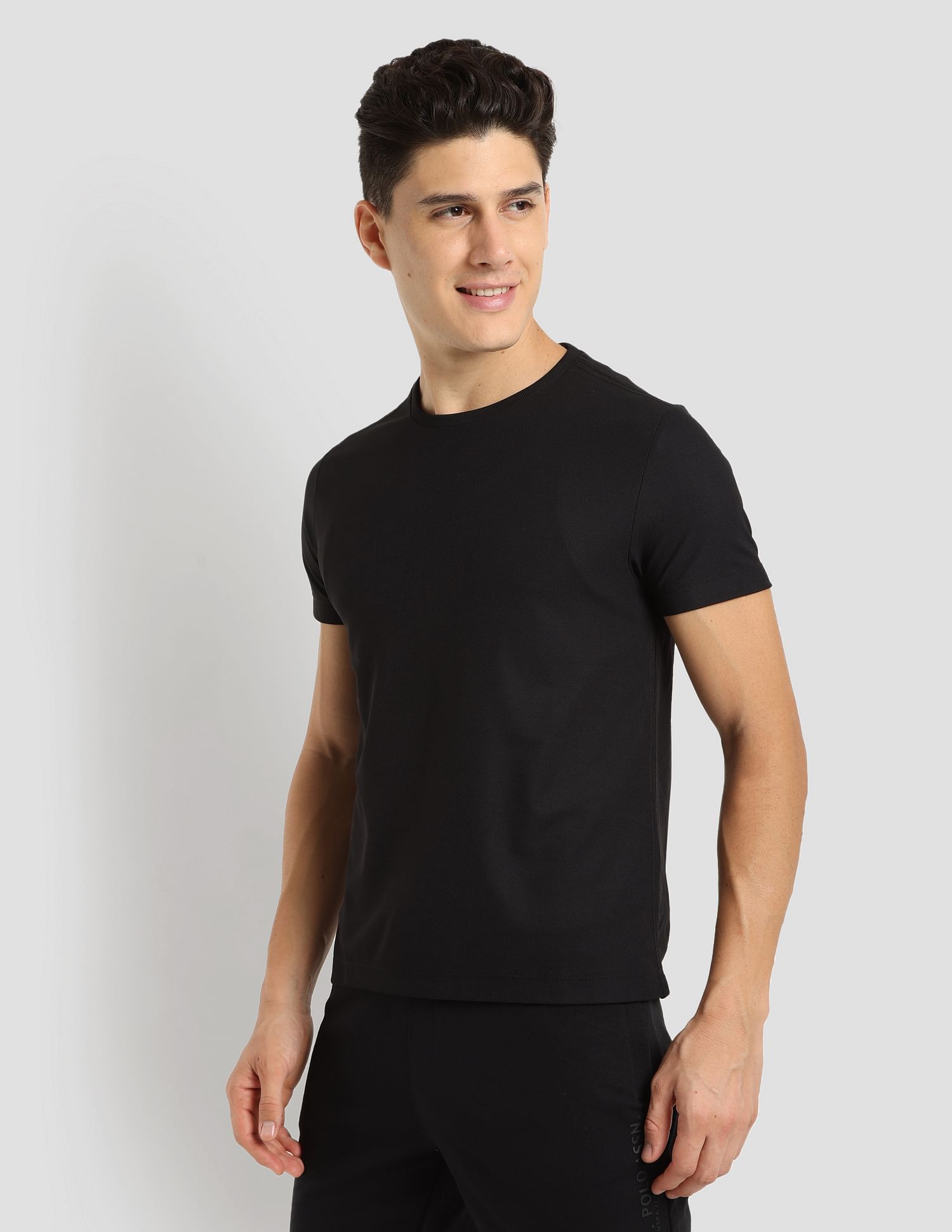 Embossed Active T-Shirt Black - U.S. POLO ASSN. | Large