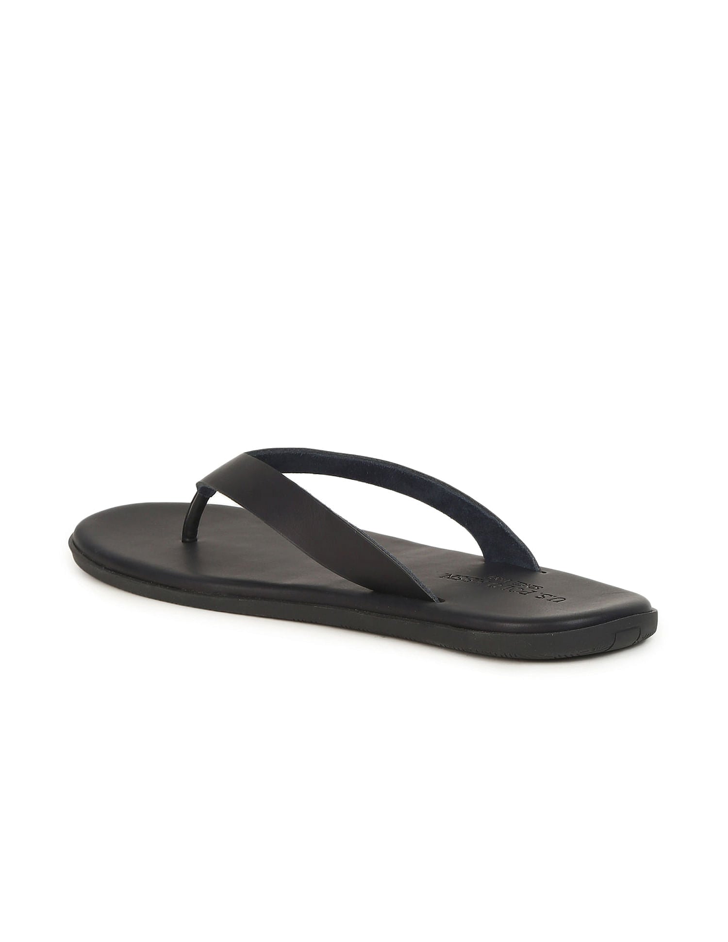 Men Solid Norwalk 3.0 Flip Flops Blue - U.S. Polo Assn. India | Large