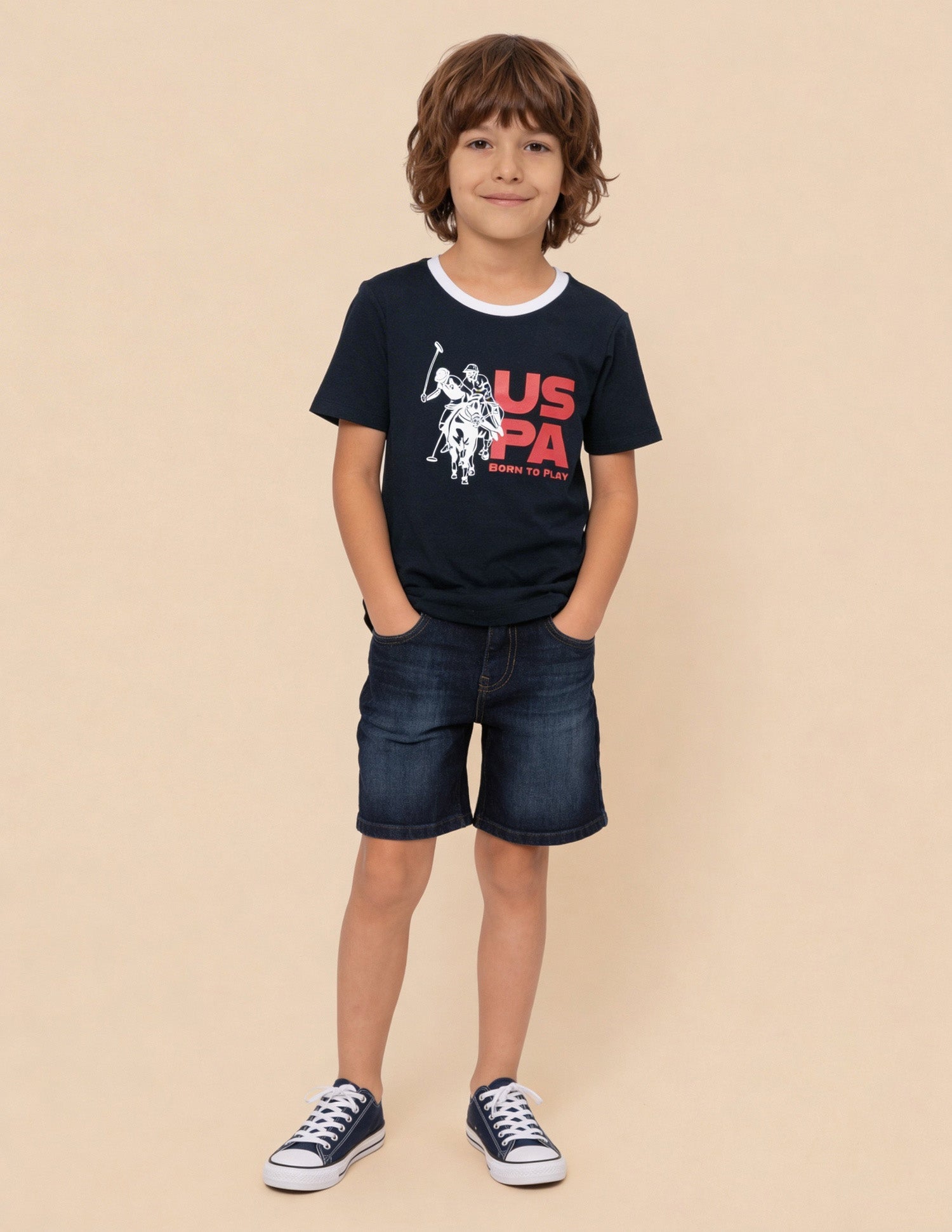 Printed Regular Fit T-Shirt - Pack Of 2 Assorted - U.S. Polo Assn. India | Large
