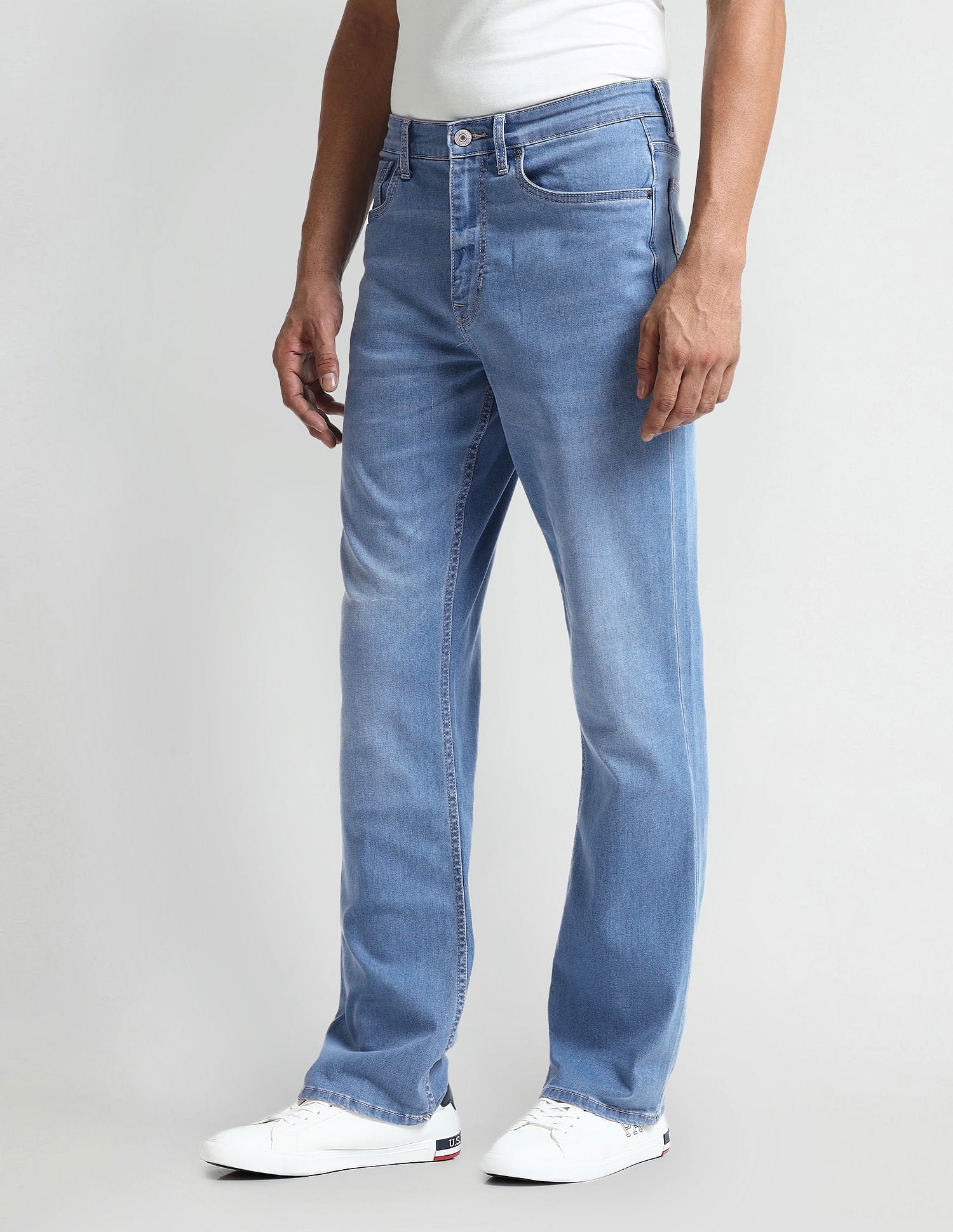 Connor Bootcut Blue Jeans Blue - U.S. Polo Assn. India | Large