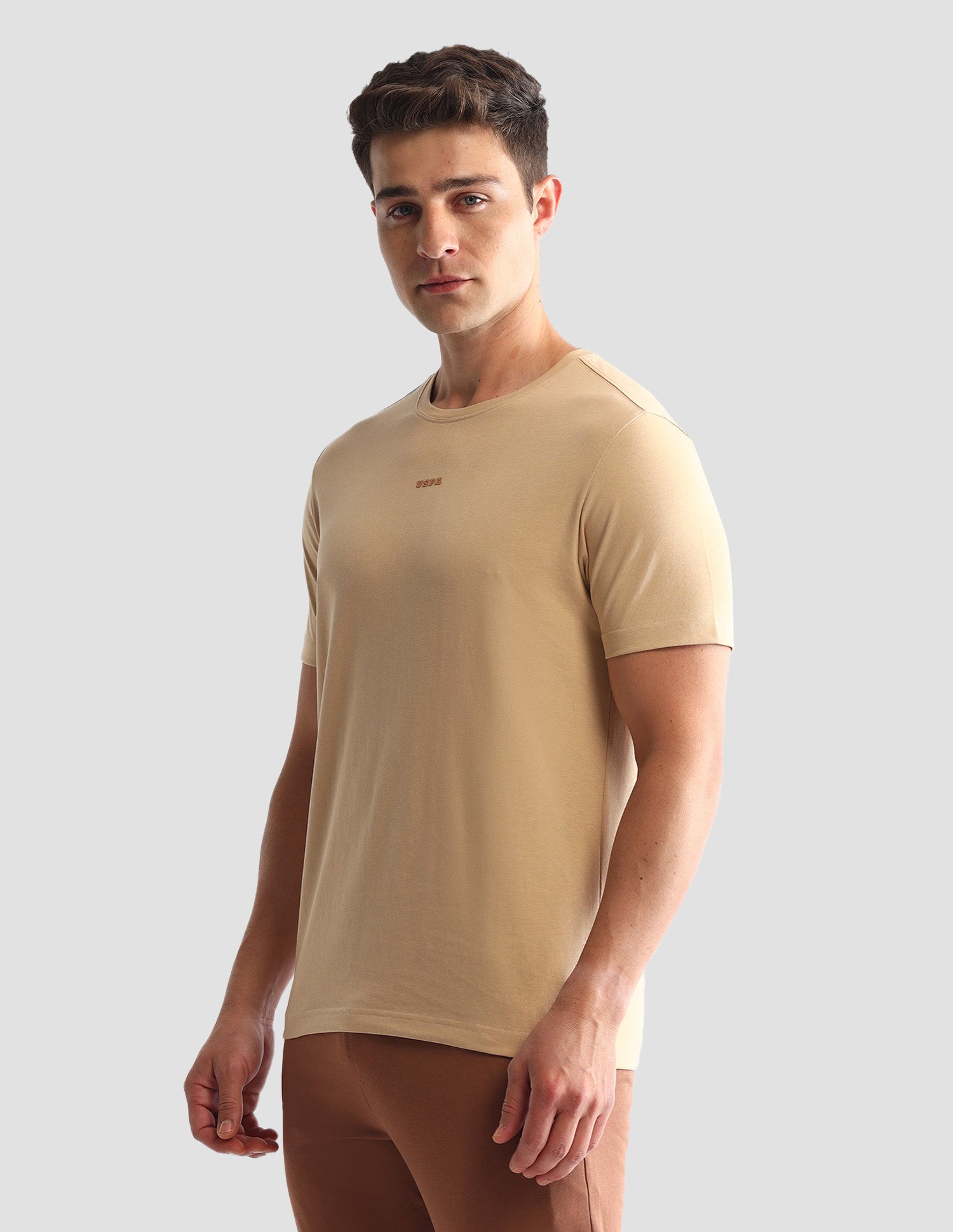 Comfort Fit Round Neck Loungewear T-Shirt Malachite Green - U.S. POLO ASSN. | Large