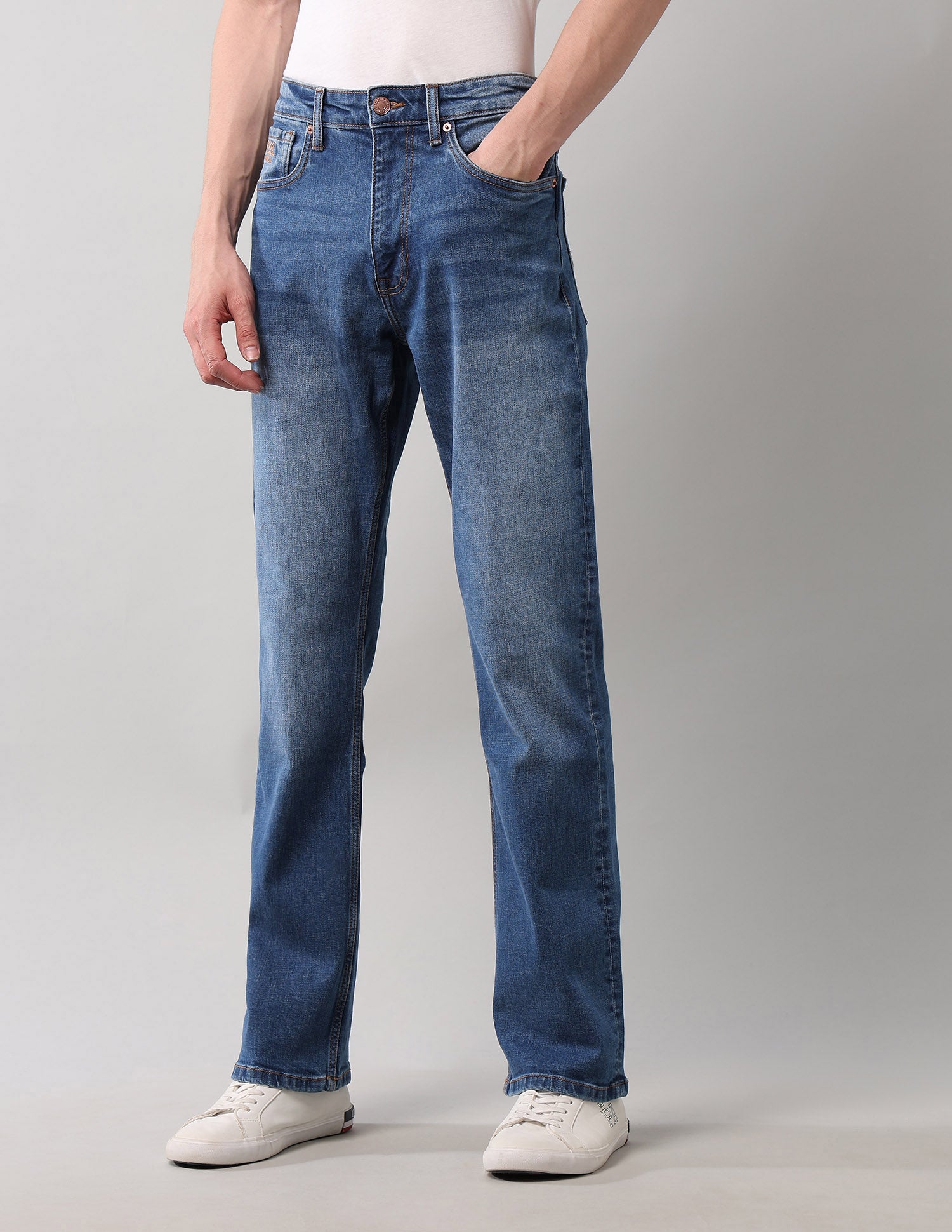 Connor Bootcut Blue Jeans Blue - U.S. Polo Assn. India | Large