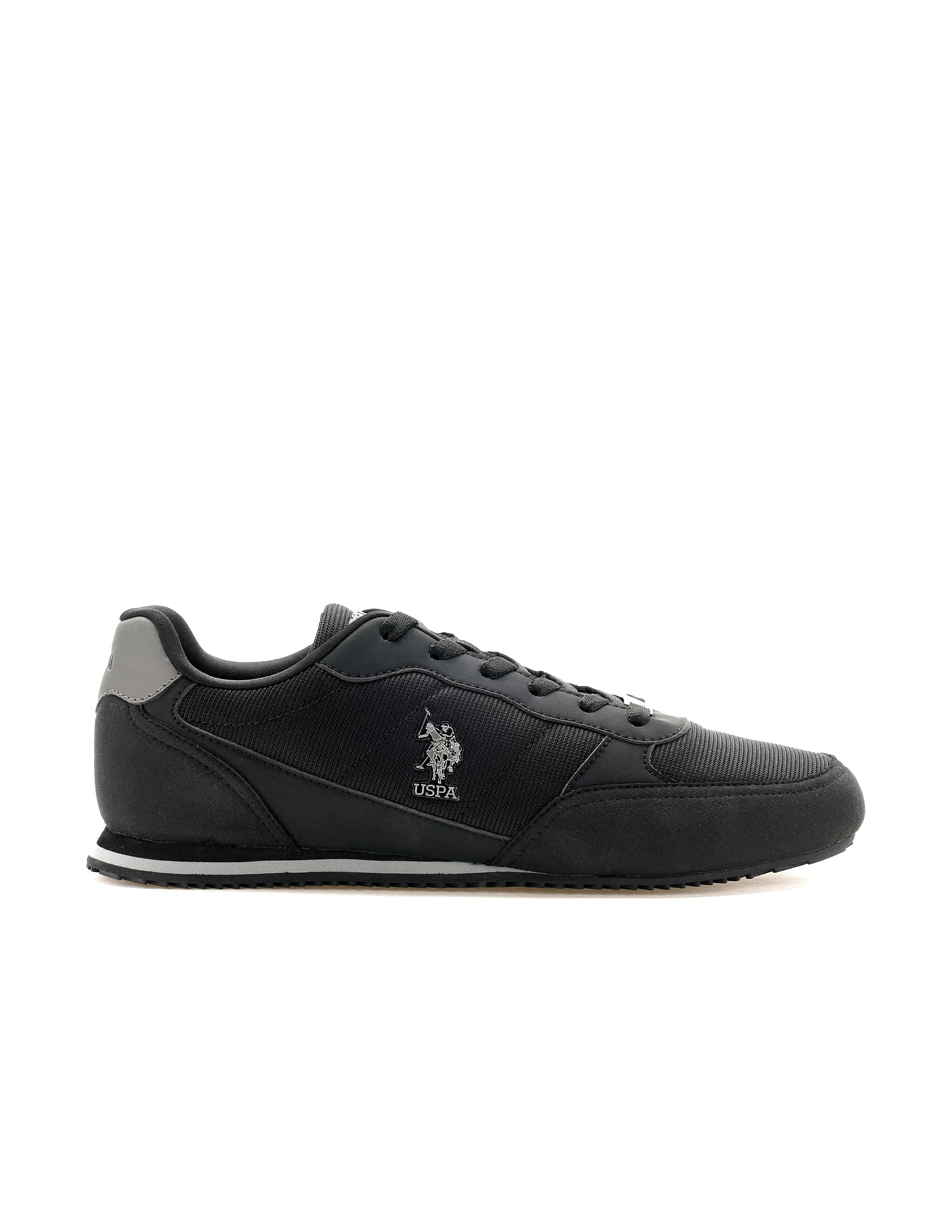 Men Eliza 2.0 Black Work Casuals Lace Up Shoes Black - U.S. POLO ASSN. | Large