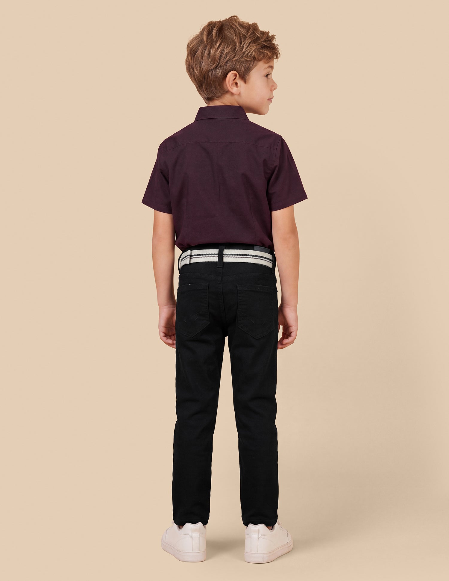 Slim Fit Black Jeans Washed Black - U.S. Polo Assn. India | Large