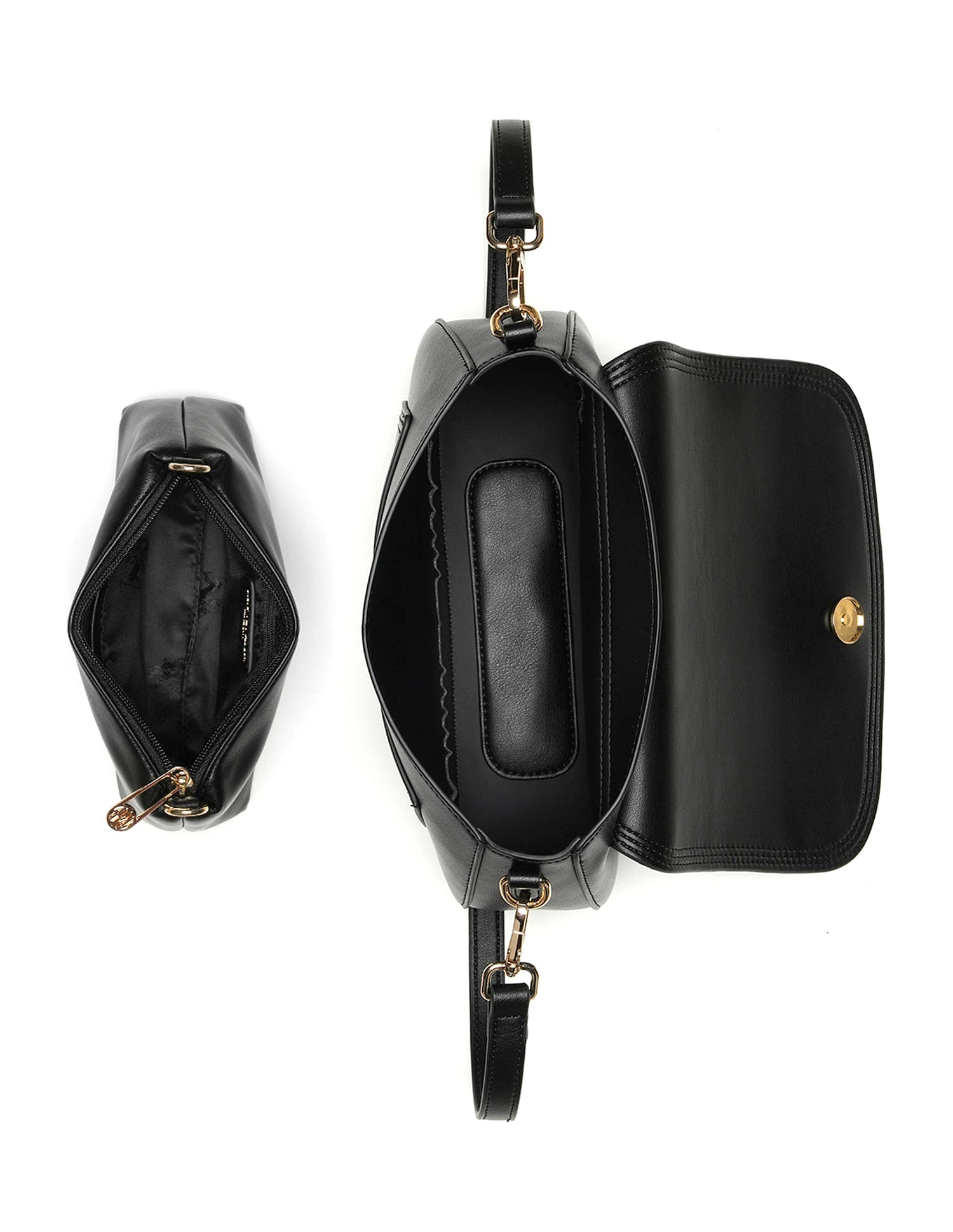 Lin Cross Body Bag Black - U.S. POLO ASSN. | Large