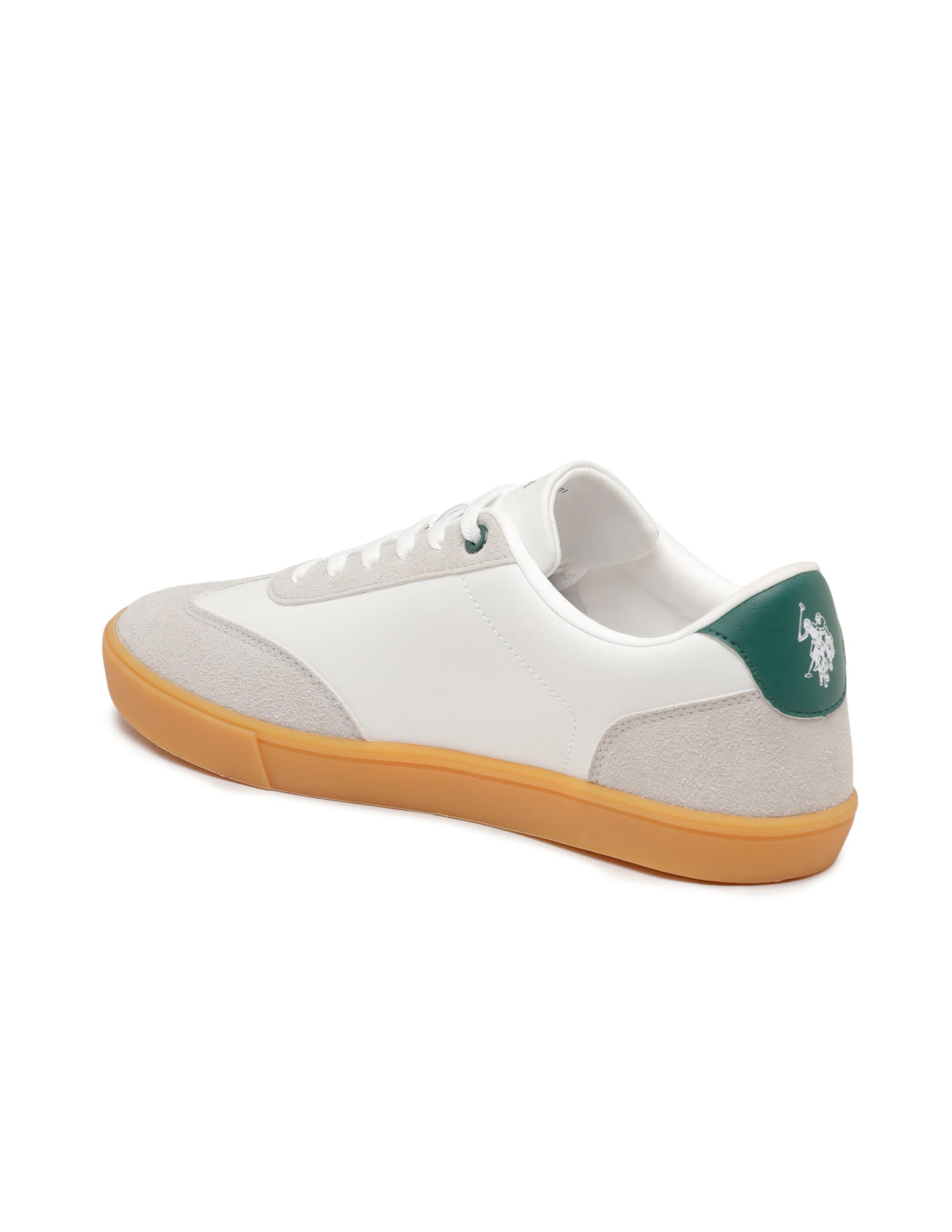 Men Hamet 2.0 Striped Sneakers Off White - U.S. Polo Assn. India | Large