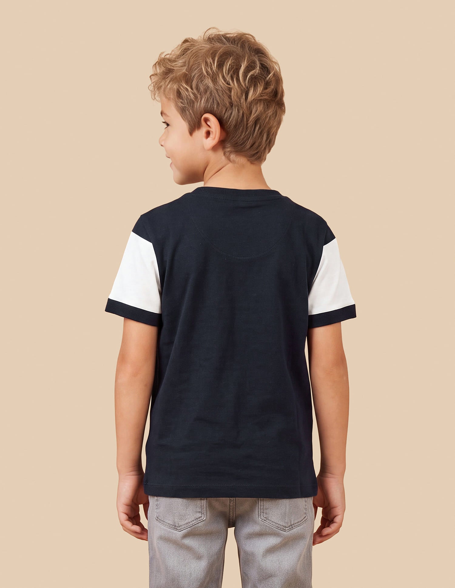 Horizontal Striped Regular Fit T-Shirt Blue - U.S. Polo Assn. India | Large