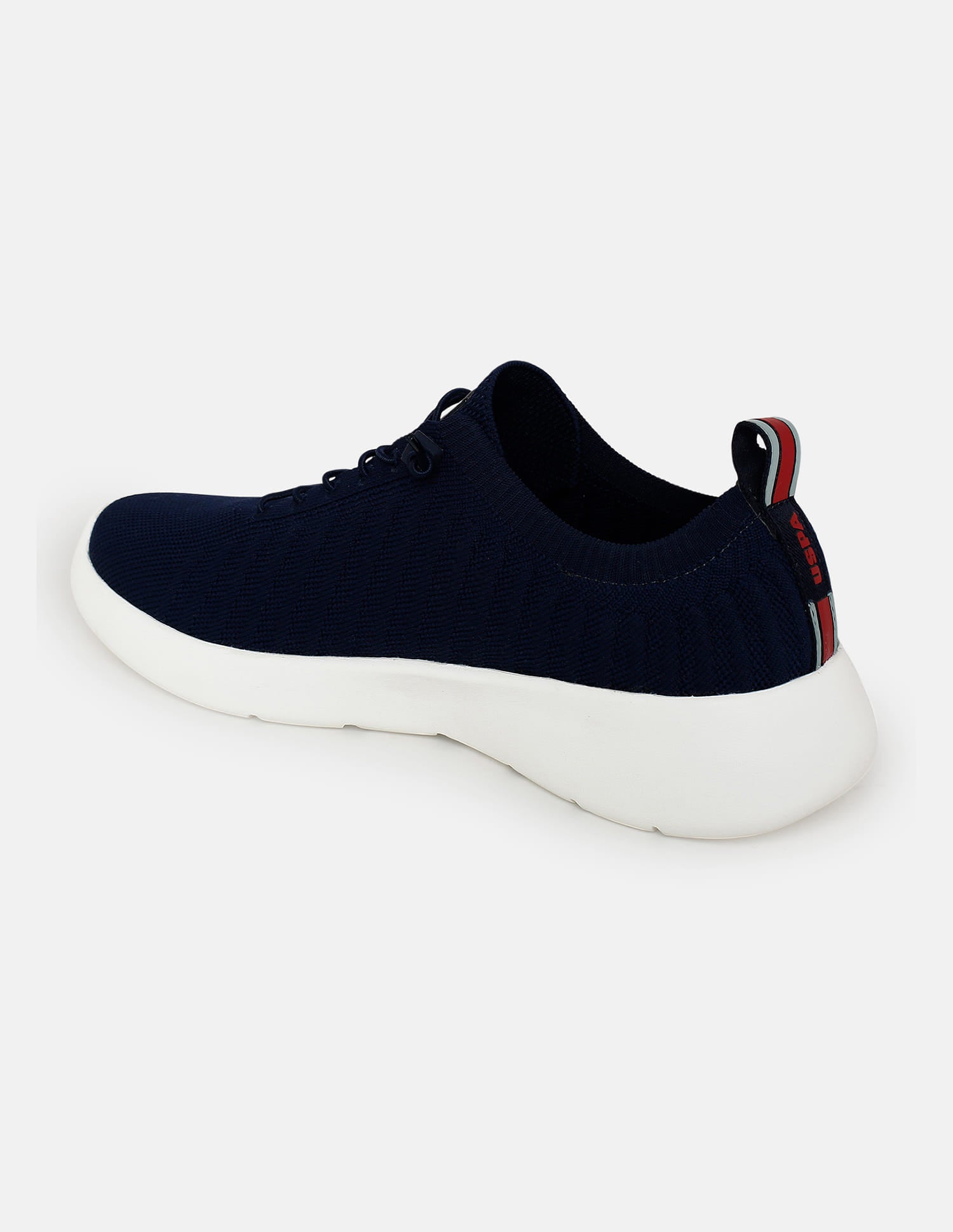 Men Solid Rocco Sports Sneakers Navy - U.S. Polo Assn. India | Large