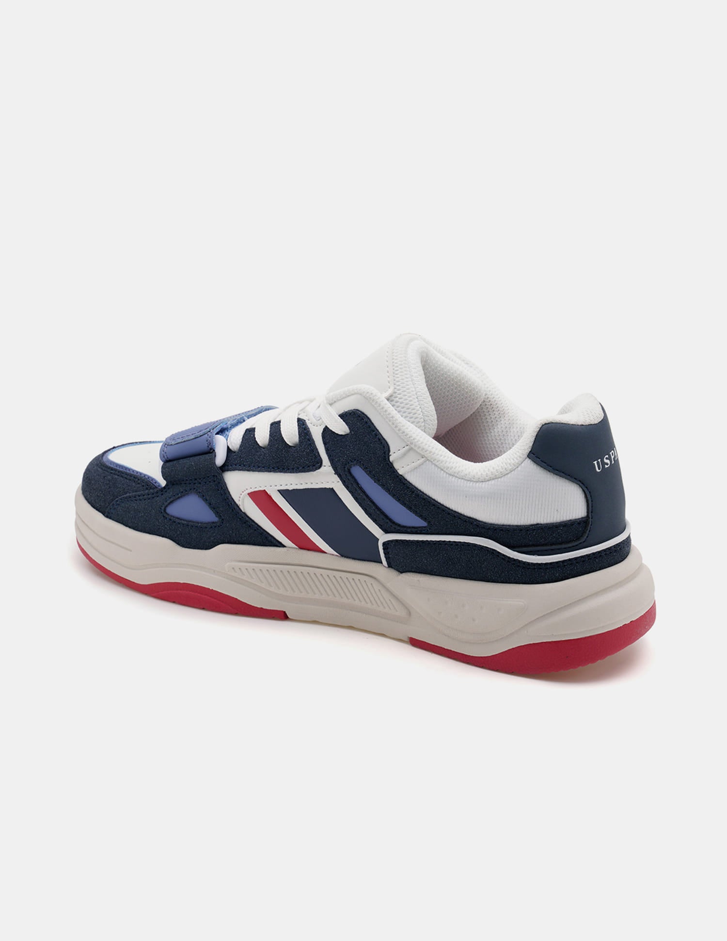 Men Steven Colour Blocked Sneakers Navy - U.S. Polo Assn. India | Large