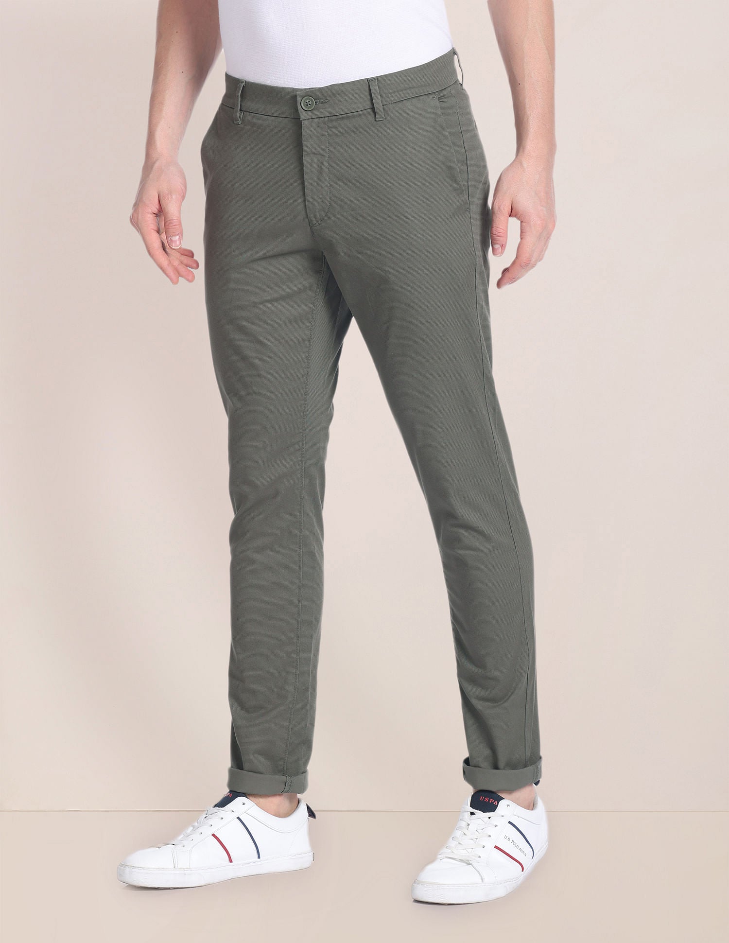 Austin Regular Fit Twill Trousers – U.S. Polo Assn. India