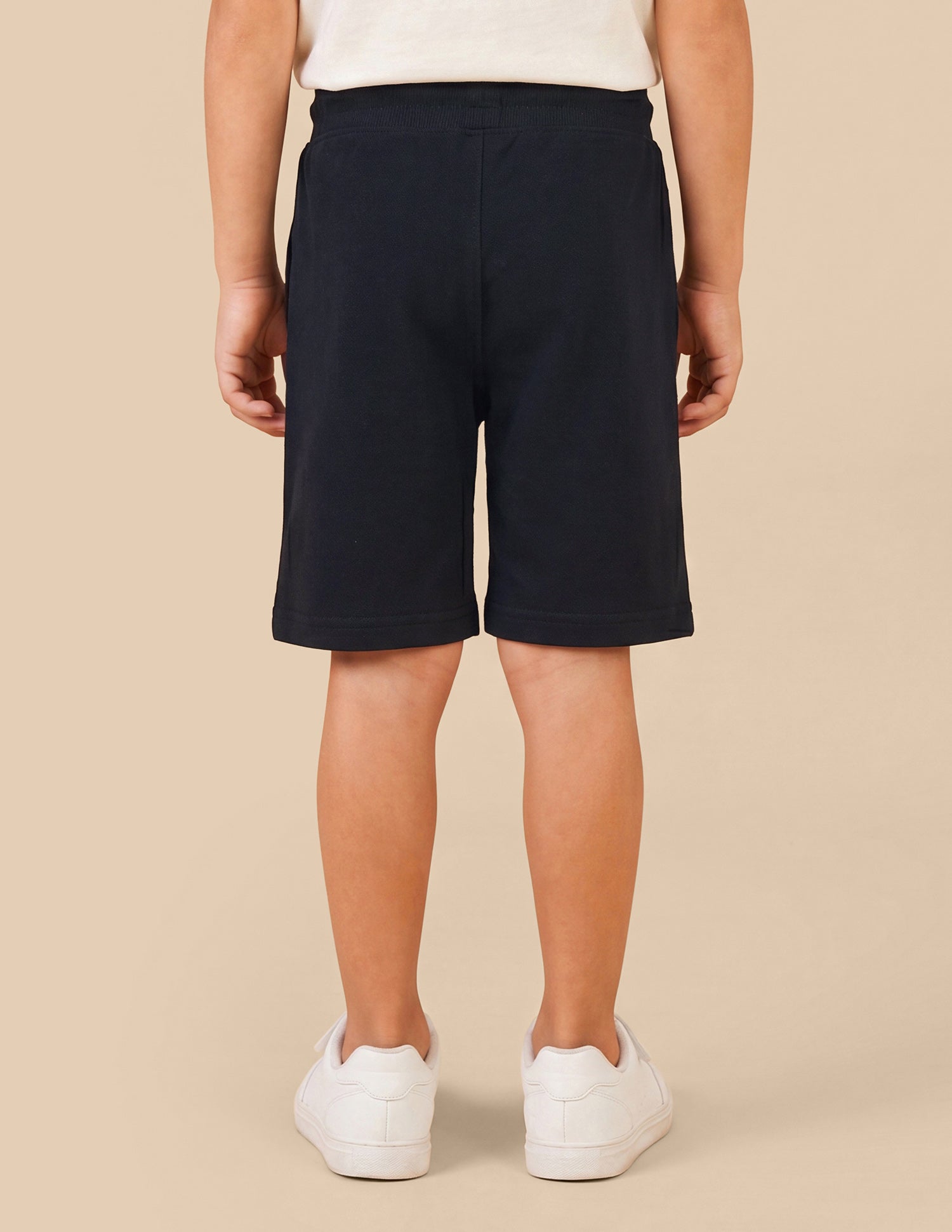 Brand Embroidered Regular Fit Shorts Navy - U.S. Polo Assn. India | Large