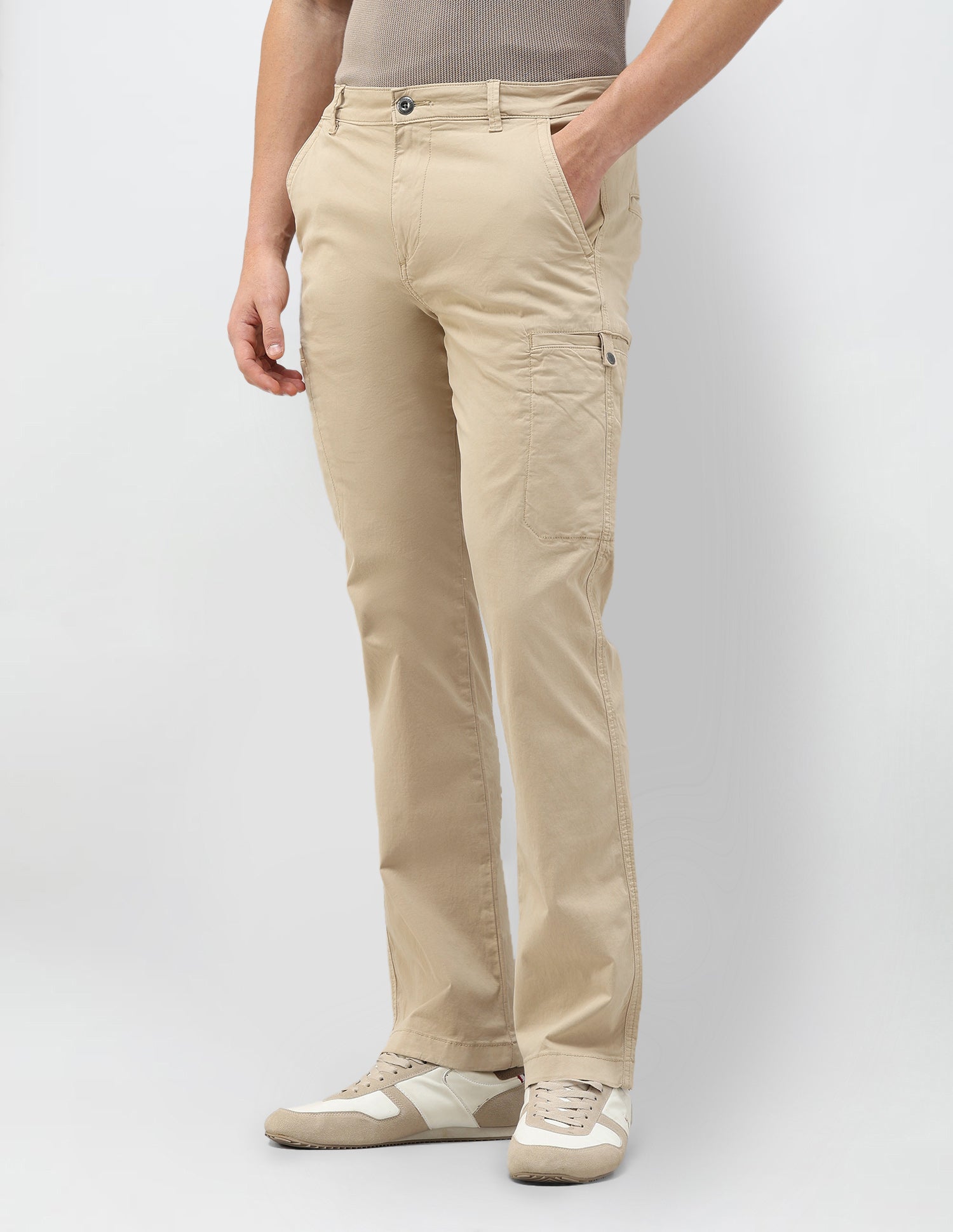 Motel On The Coast Comfort Cropped Cargo Sand - U.S. Polo Assn. India | Large