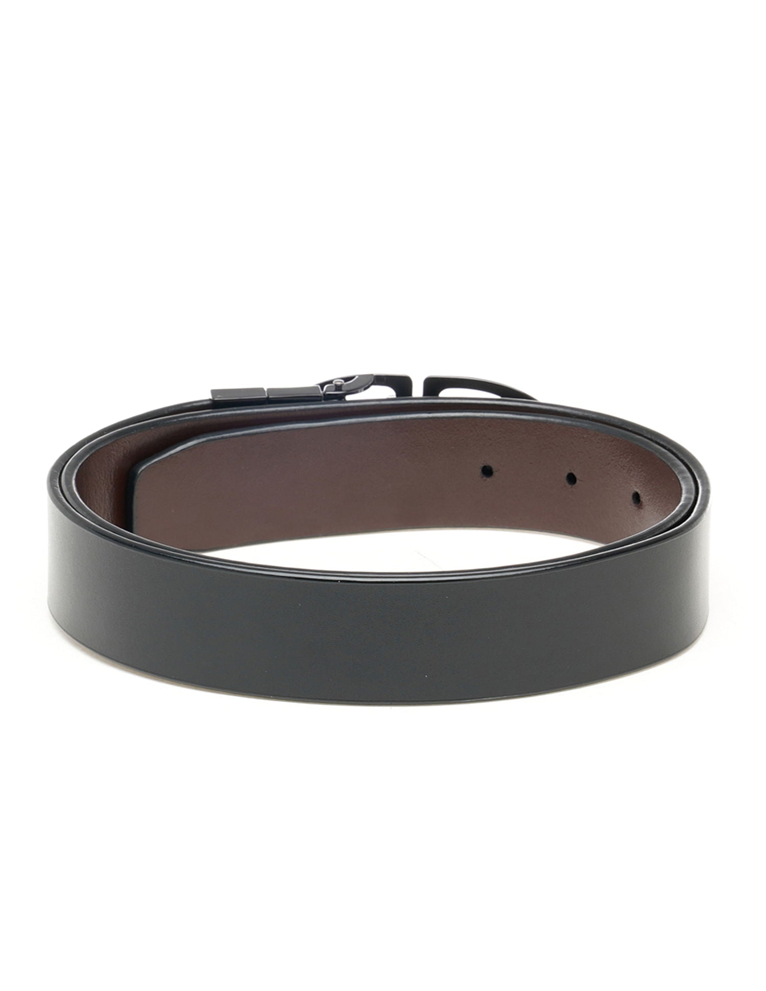Men Leather Reversible Belt Black and Brown - U.S. POLO ASSN. | Large