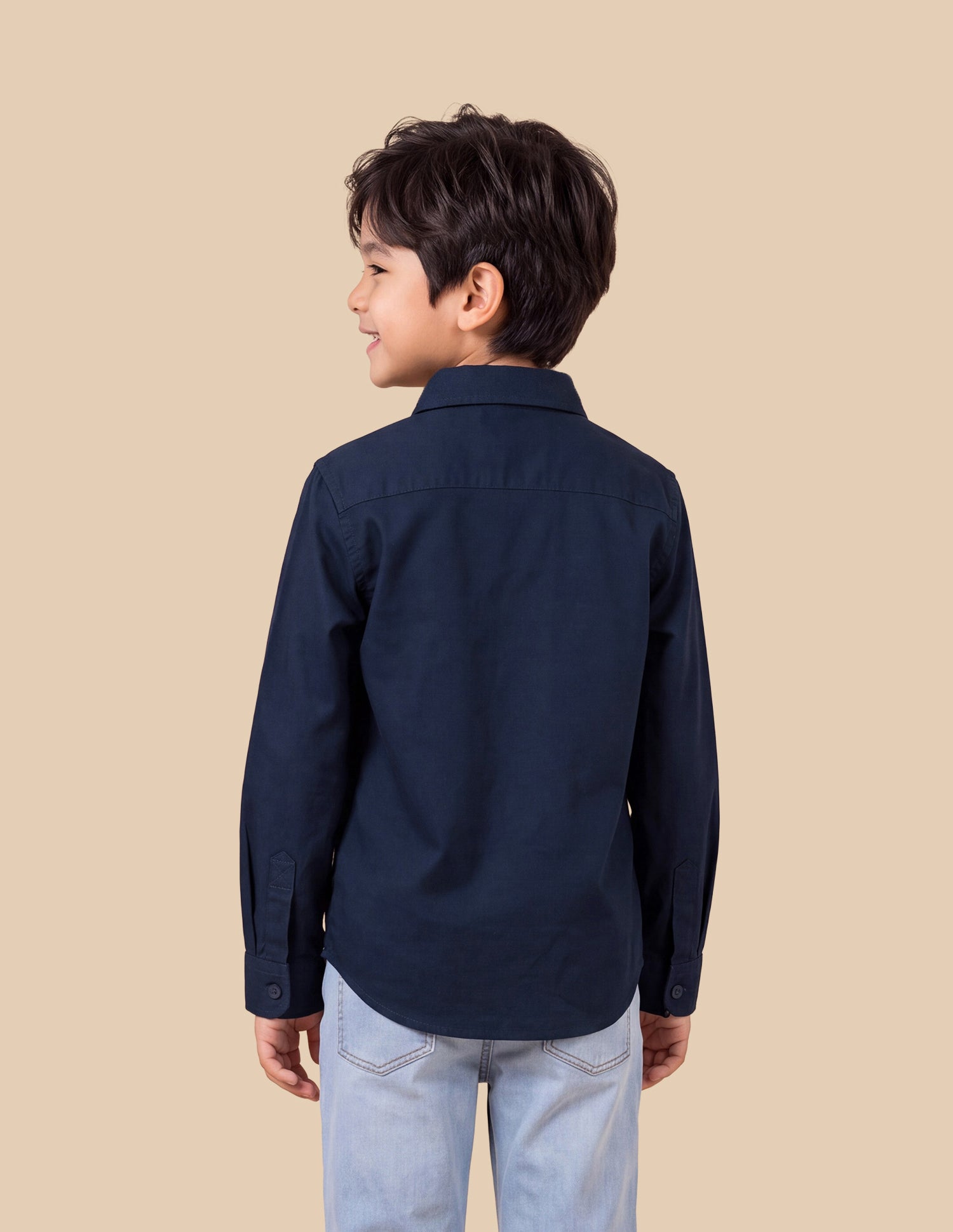 Oxford Regular Fit Shirt Navy - U.S. Polo Assn. India | Large