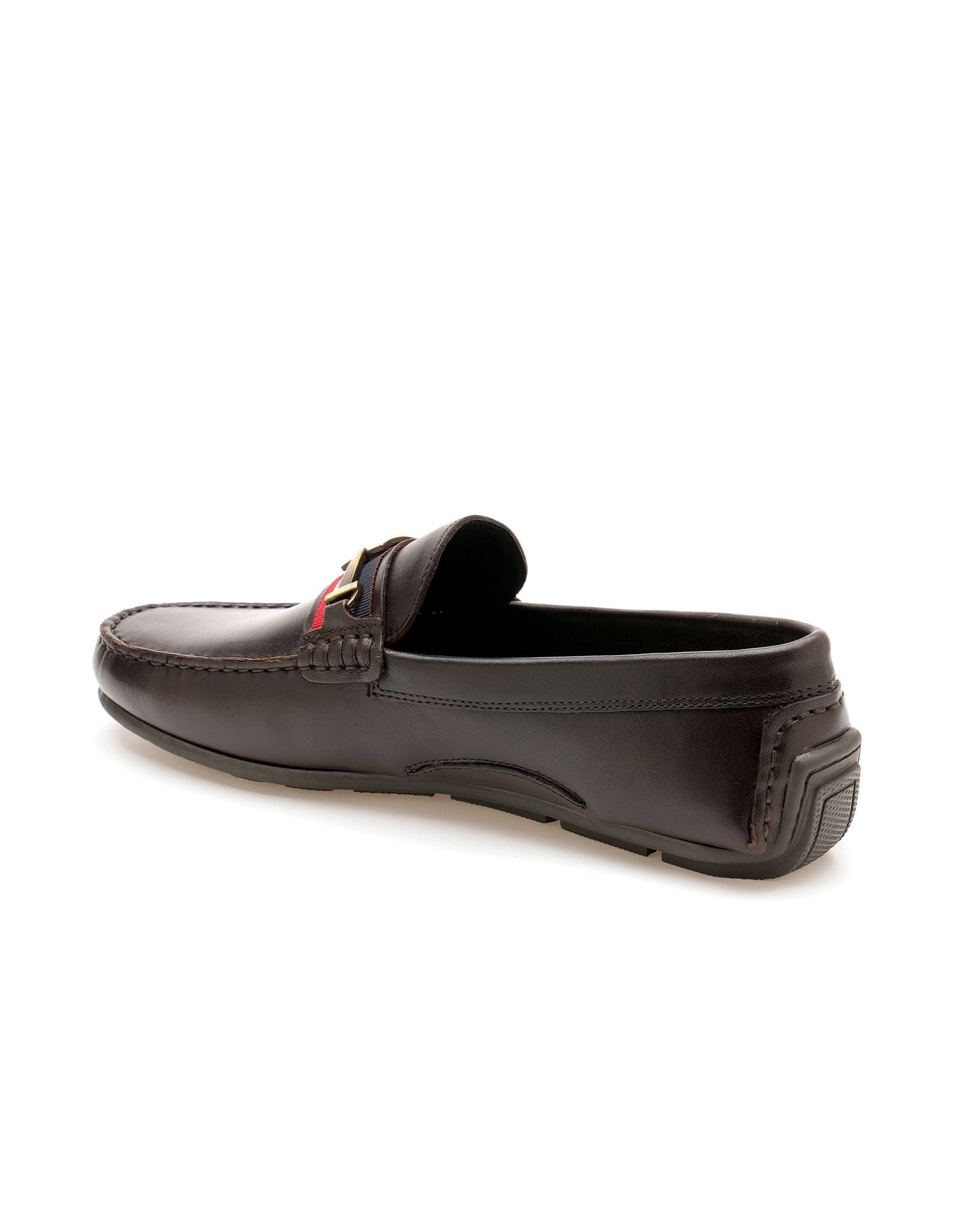 Men Patra Solid Loafers Brown - U.S. Polo Assn. India | Large