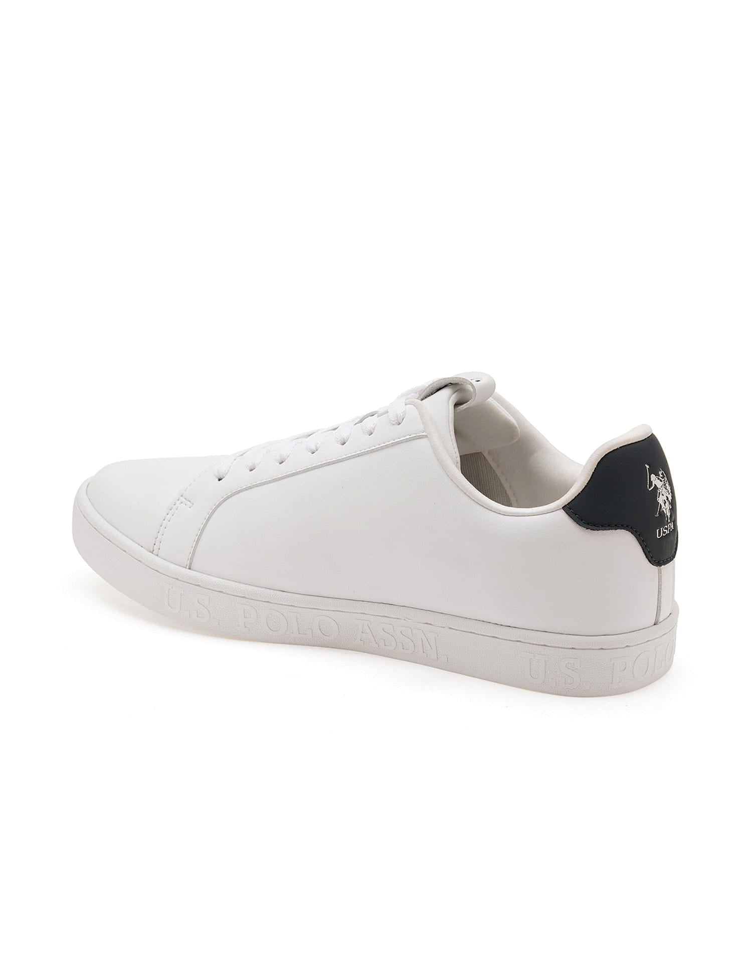 Men Ferro Solid Sneakers White - U.S. Polo Assn. India | Large