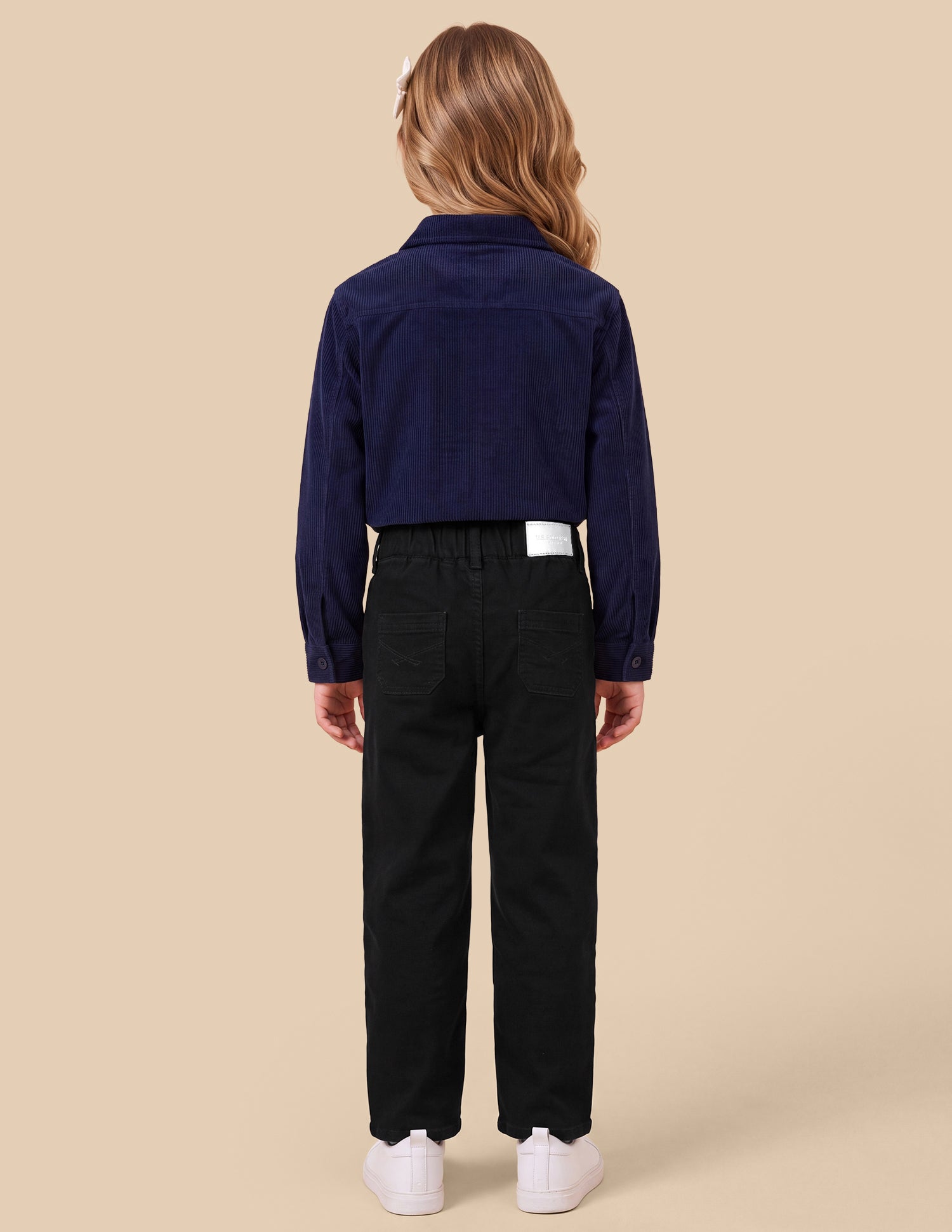 Paper Bag Fit Black Jeans Black - U.S. Polo Assn. India | Large