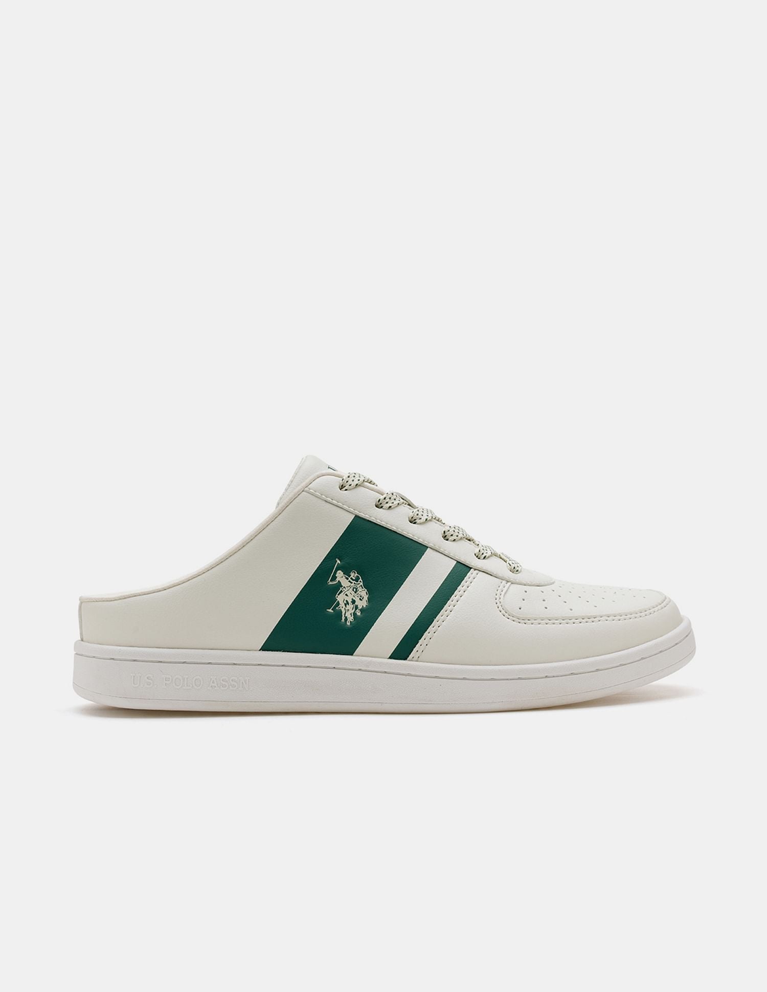 Men Camon Low Top Sneakers Off White - U.S. Polo Assn. India | Large