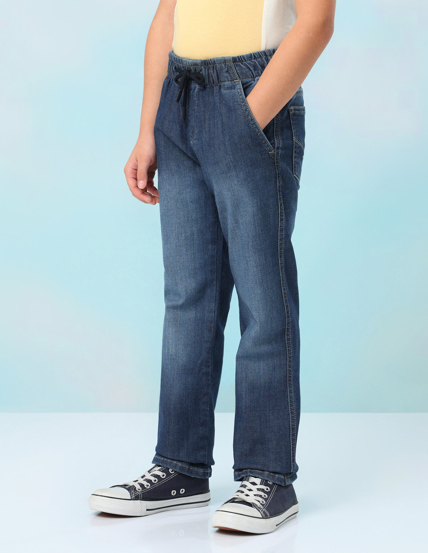 Mid Rise Regular Fit Jeans Indigo - U.S. Polo Assn. India | Large