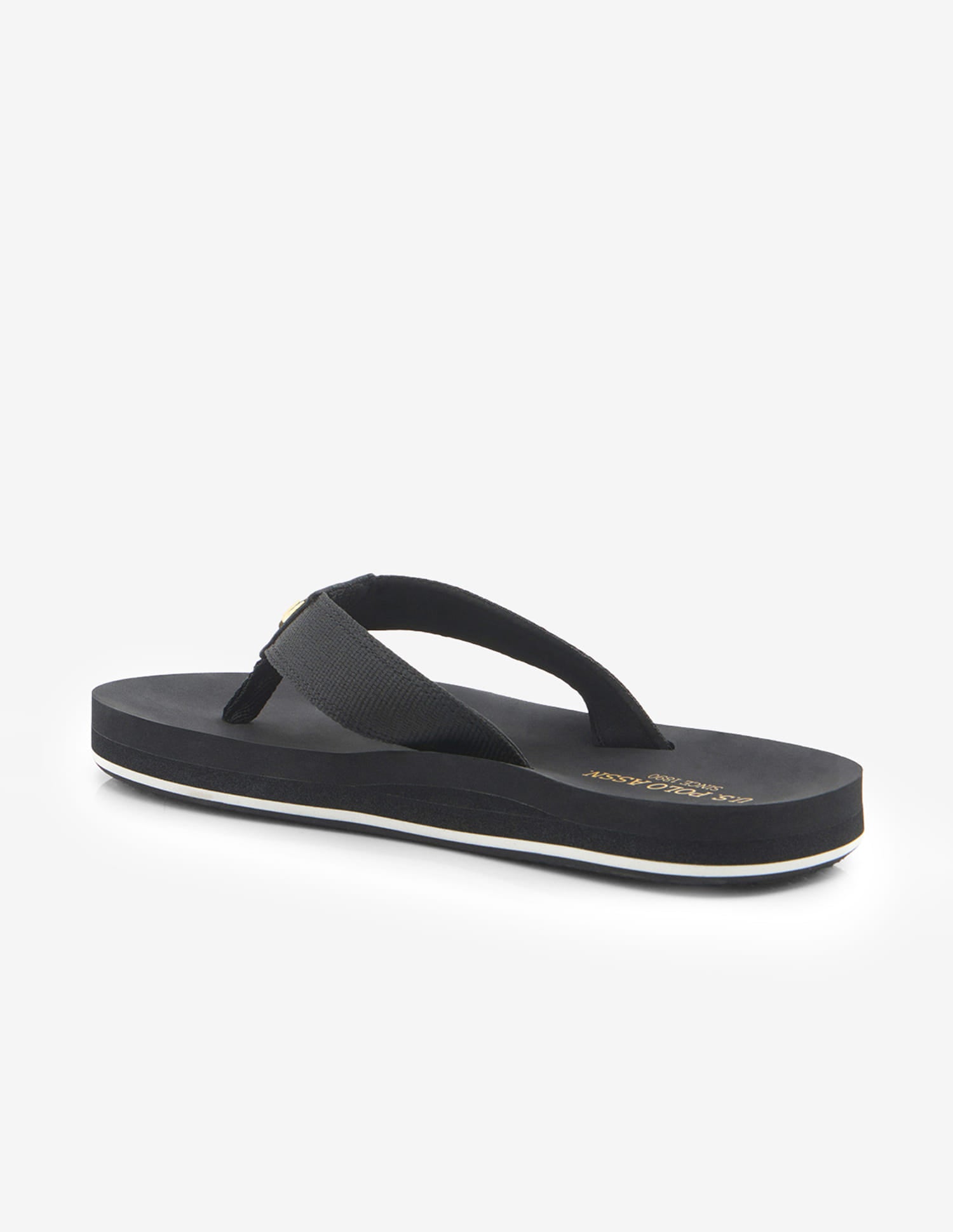 Sui Flip Flops Black - U.S. Polo Assn. India | Large