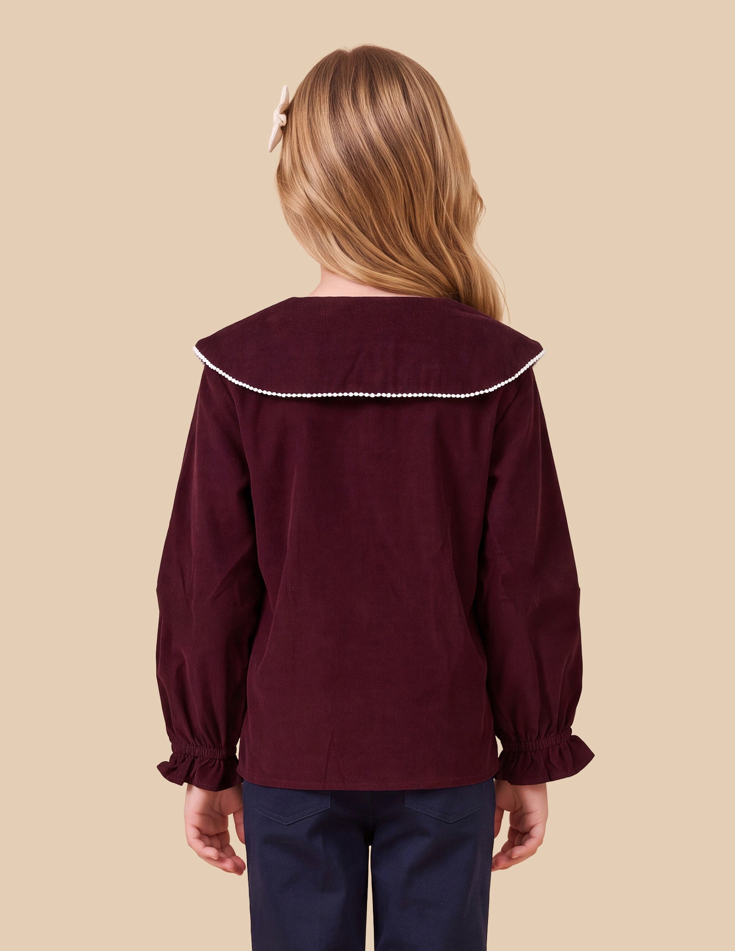 Solid Relaxed Fit Top Maroon - U.S. Polo Assn. India | Large
