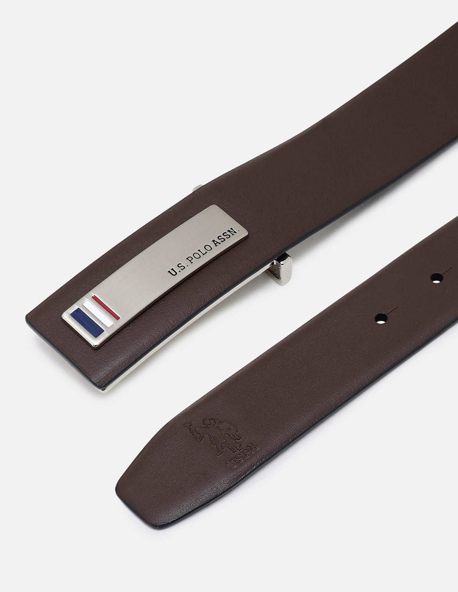 Single Side Chino Belt Brown - U.S. Polo Assn. India | Large