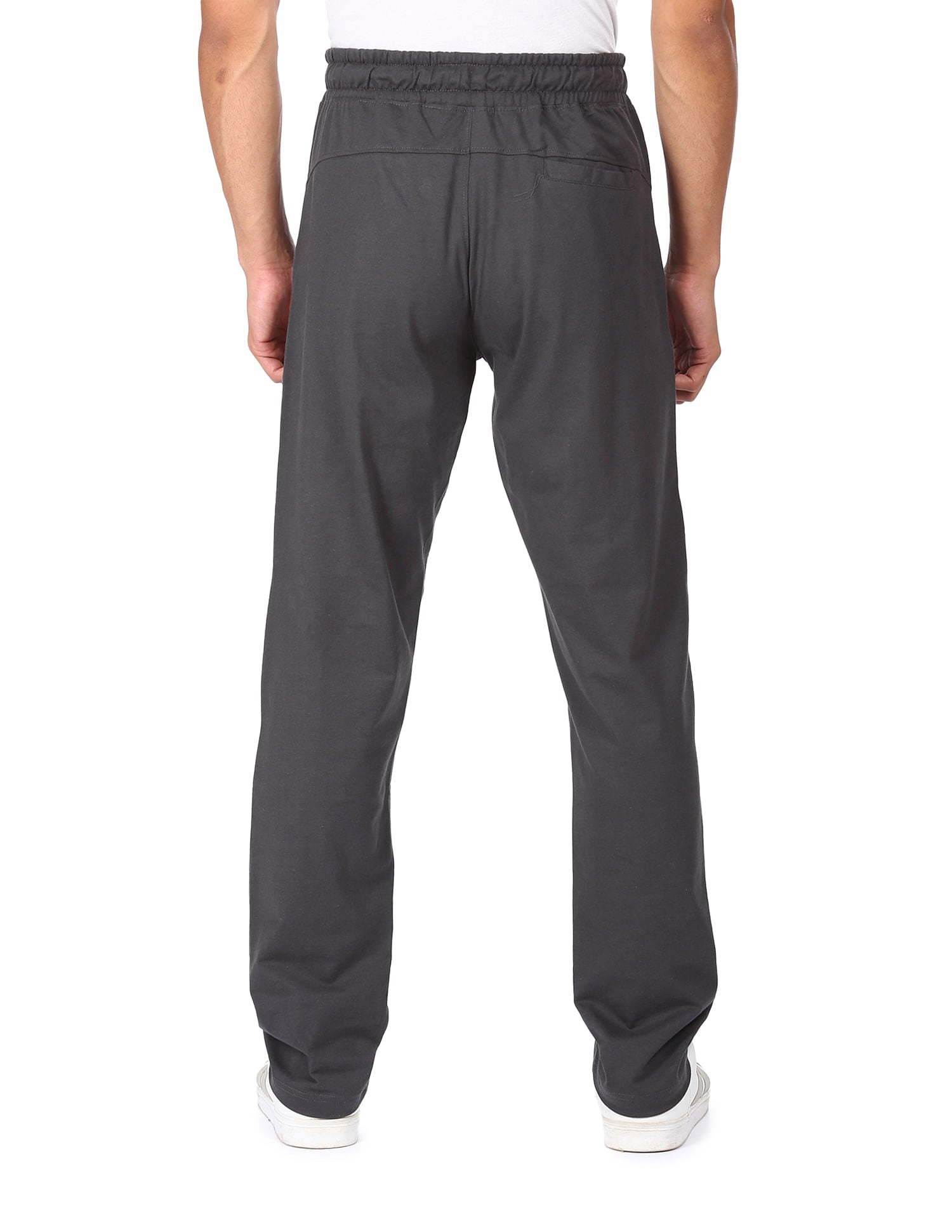 Drawstring Waist Brand Print I720 Lounge Track Pants - Pack Of 1 Dark Grey - U.S. POLO ASSN. | Large