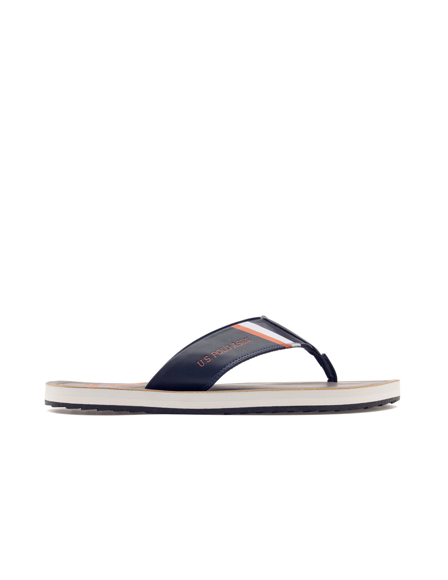 Men Patt 3 Slippers Grey - U.S. POLO ASSN. | Large