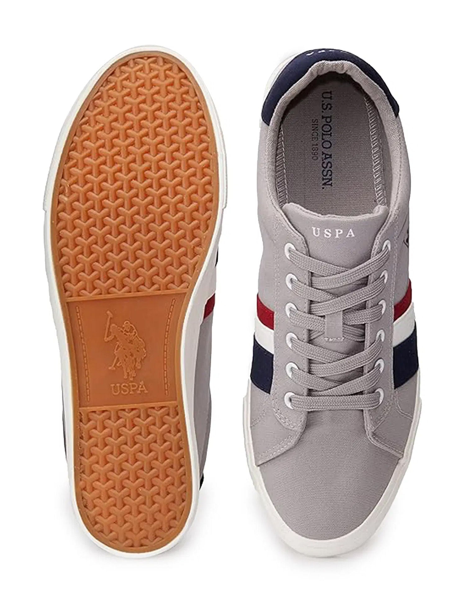 Men Abor 3.0 Sneakers Grey - U.S. POLO ASSN. | Large