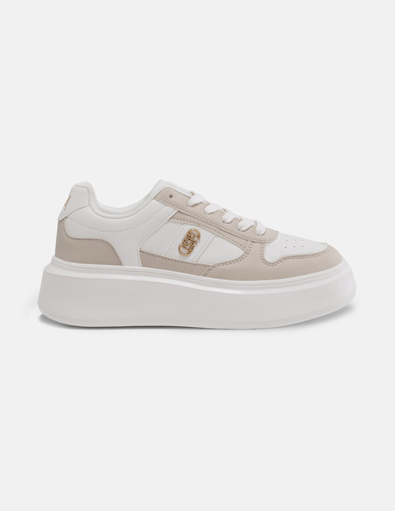 Colour Blocked Keya Sneakers Beige - U.S. Polo Assn. India | Large
