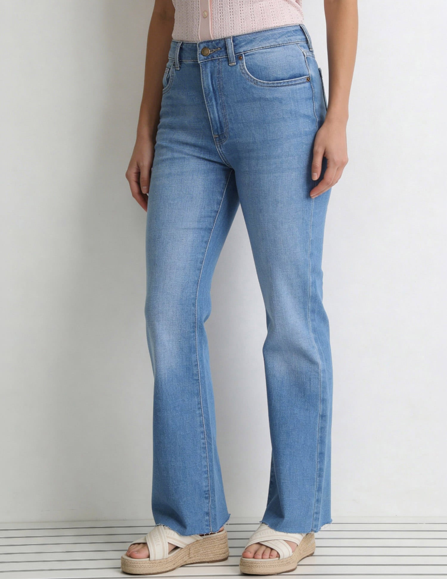 High Rise Bootcut Jeans Blue - U.S. Polo Assn. India | Large