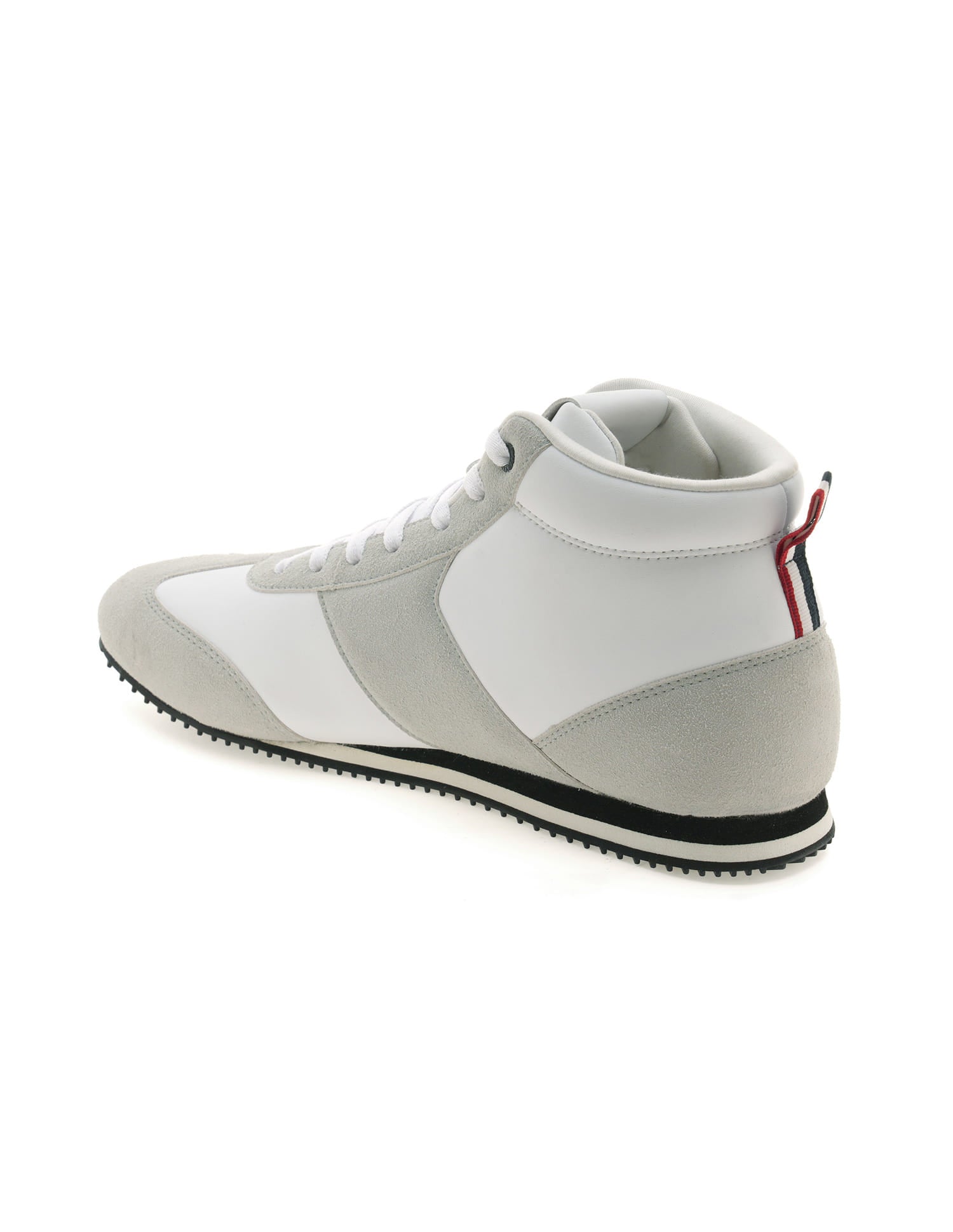Men Rano Suede Colourblocked Sneakers Grey - U.S. Polo Assn. India | Large