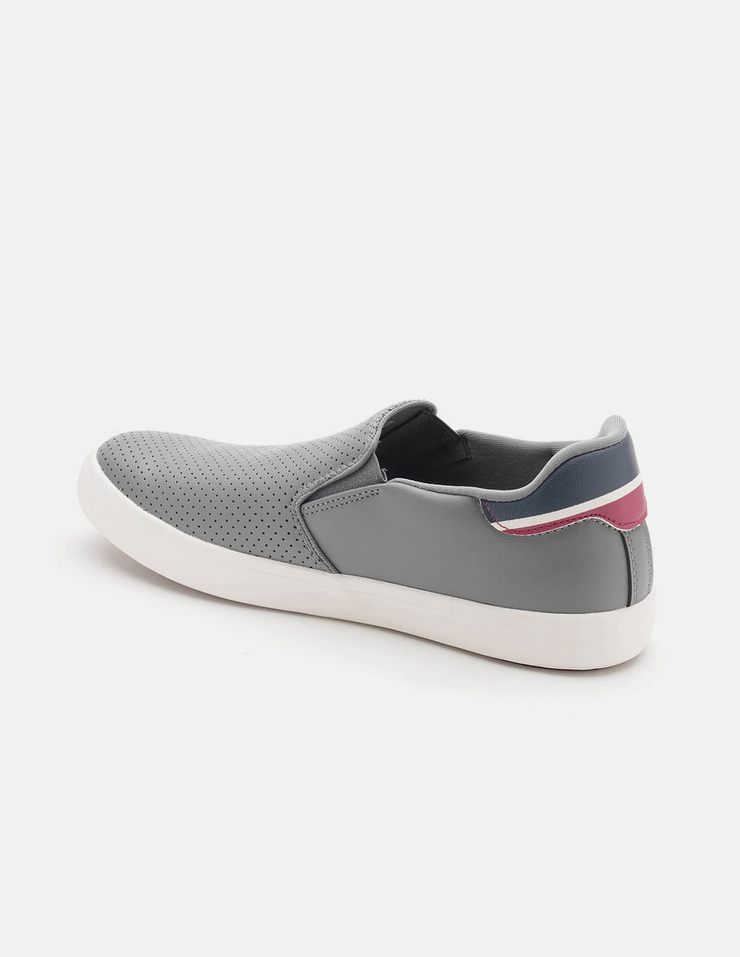 Men Campbell 3.0 Slip On Sneakers Grey - U.S. Polo Assn. India | Large